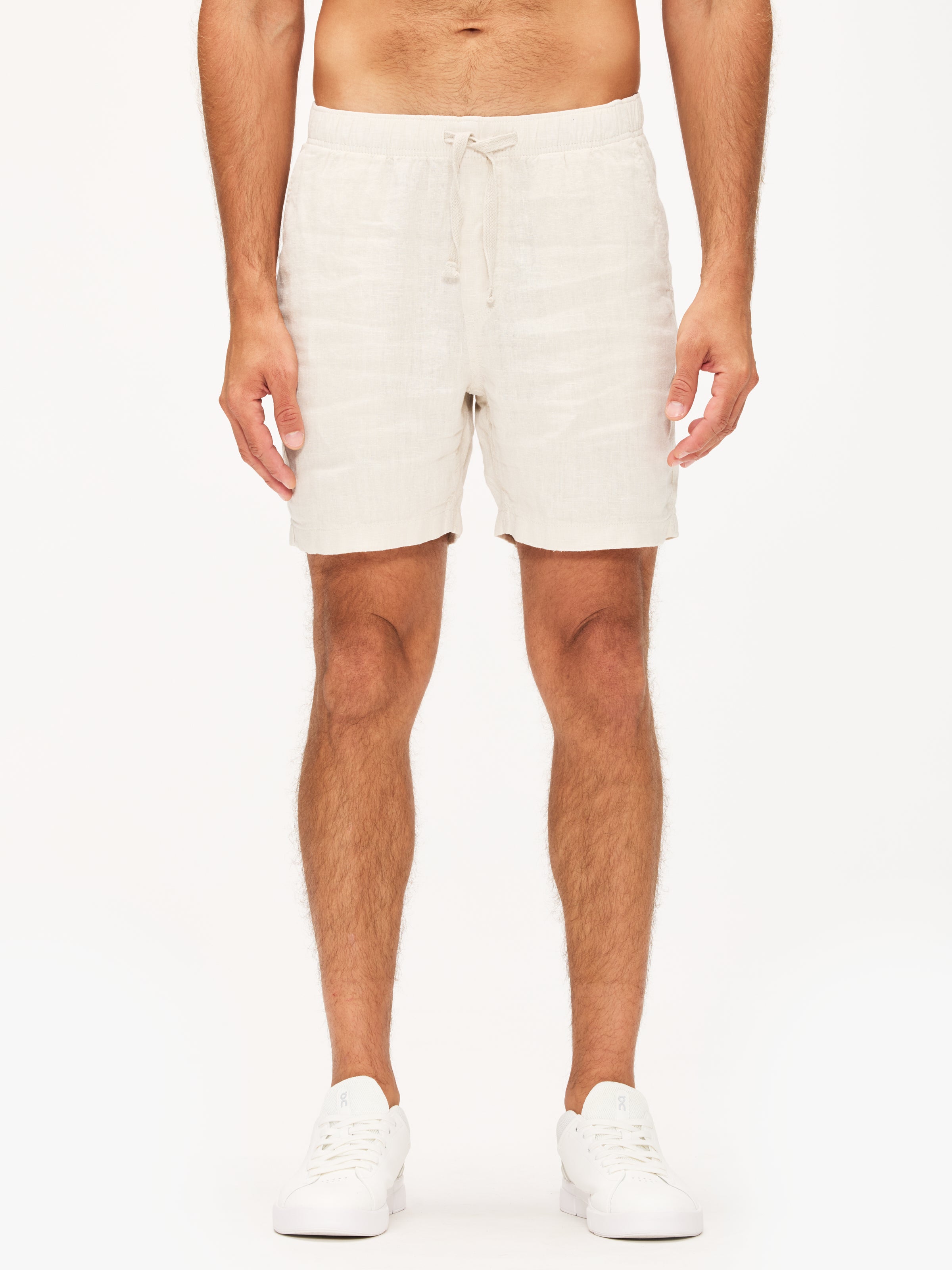 Faherty Essential Linen Short 6.5" - Unlined