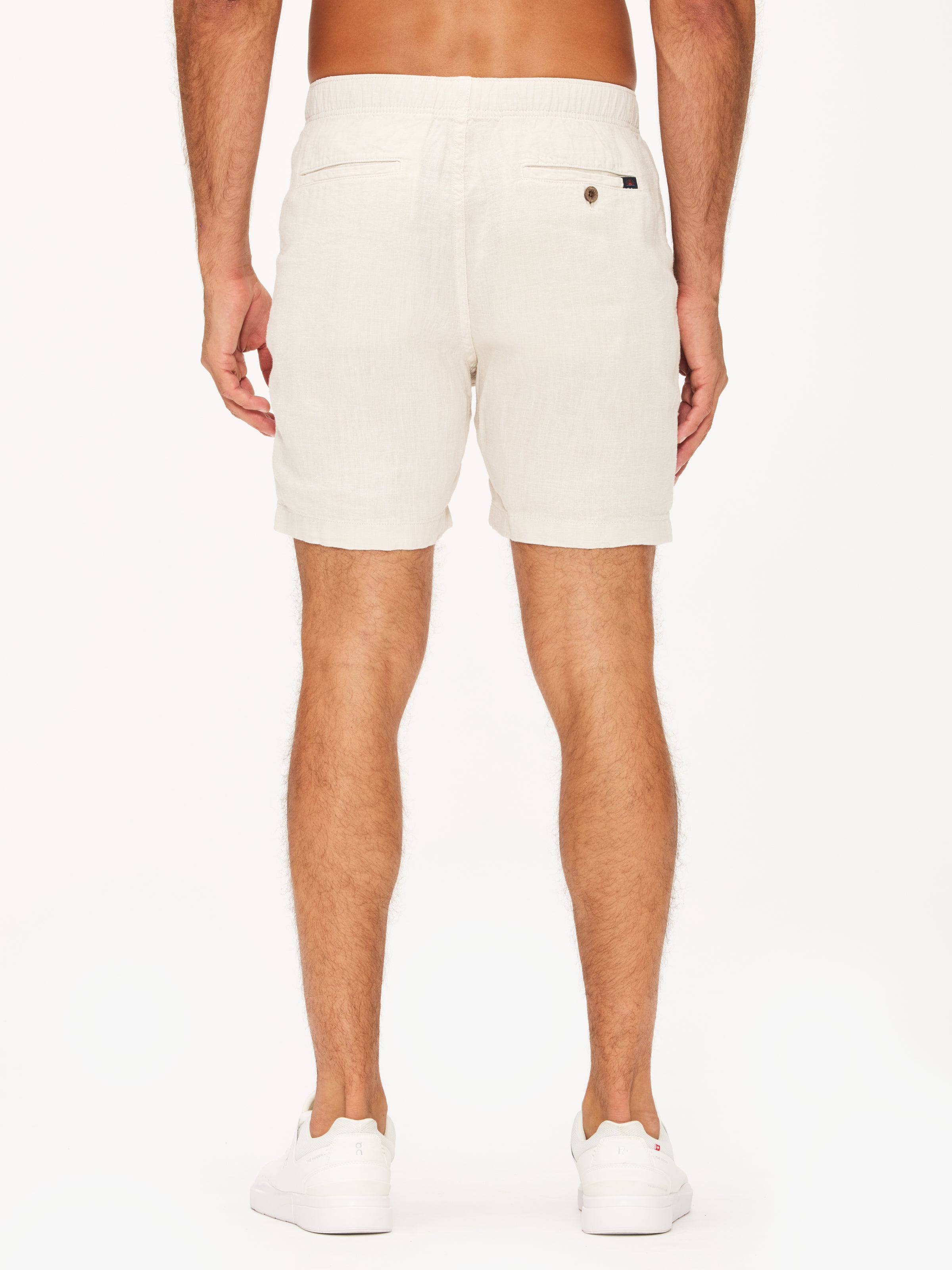 Faherty Essential Linen Short 6.5" - Unlined