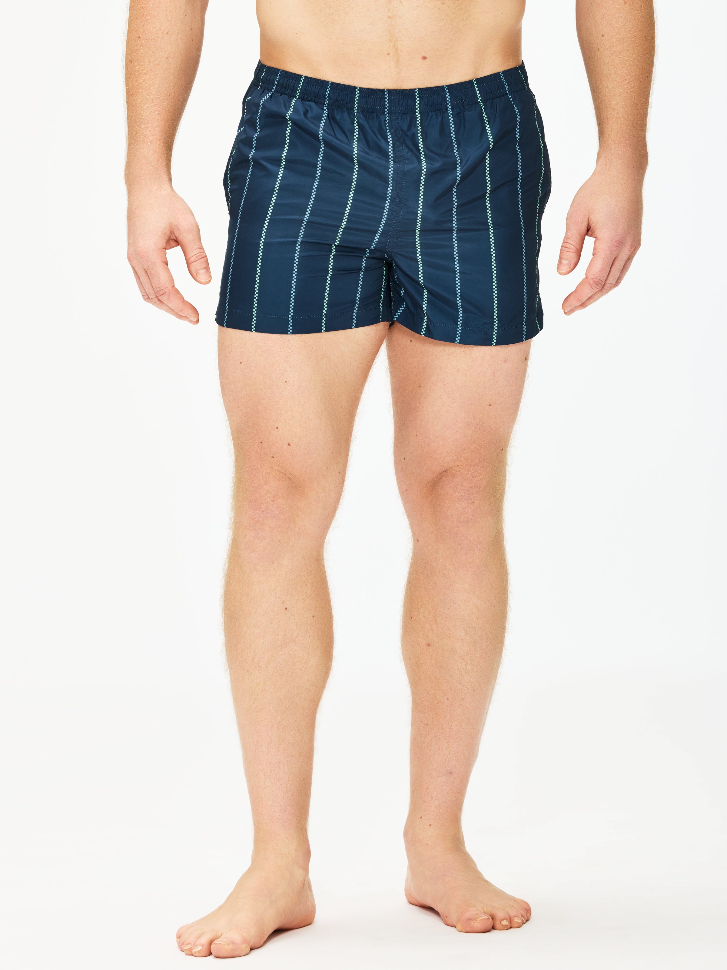 Ron Dorff Swim Shorts Fisherman Stripes