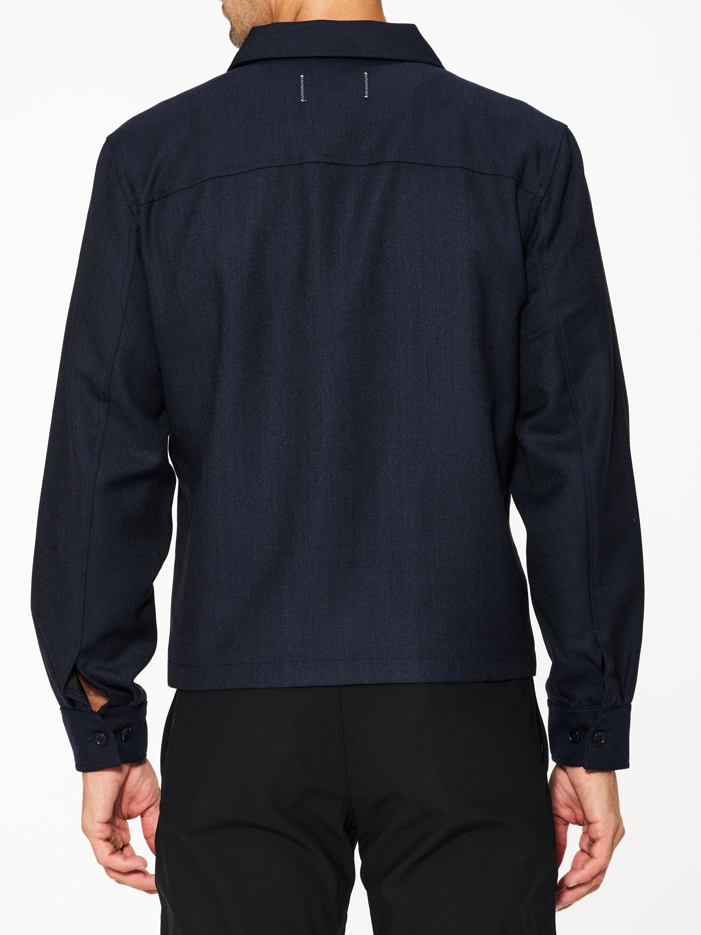 Reigning Champ Wool Twill Venue Overshirt