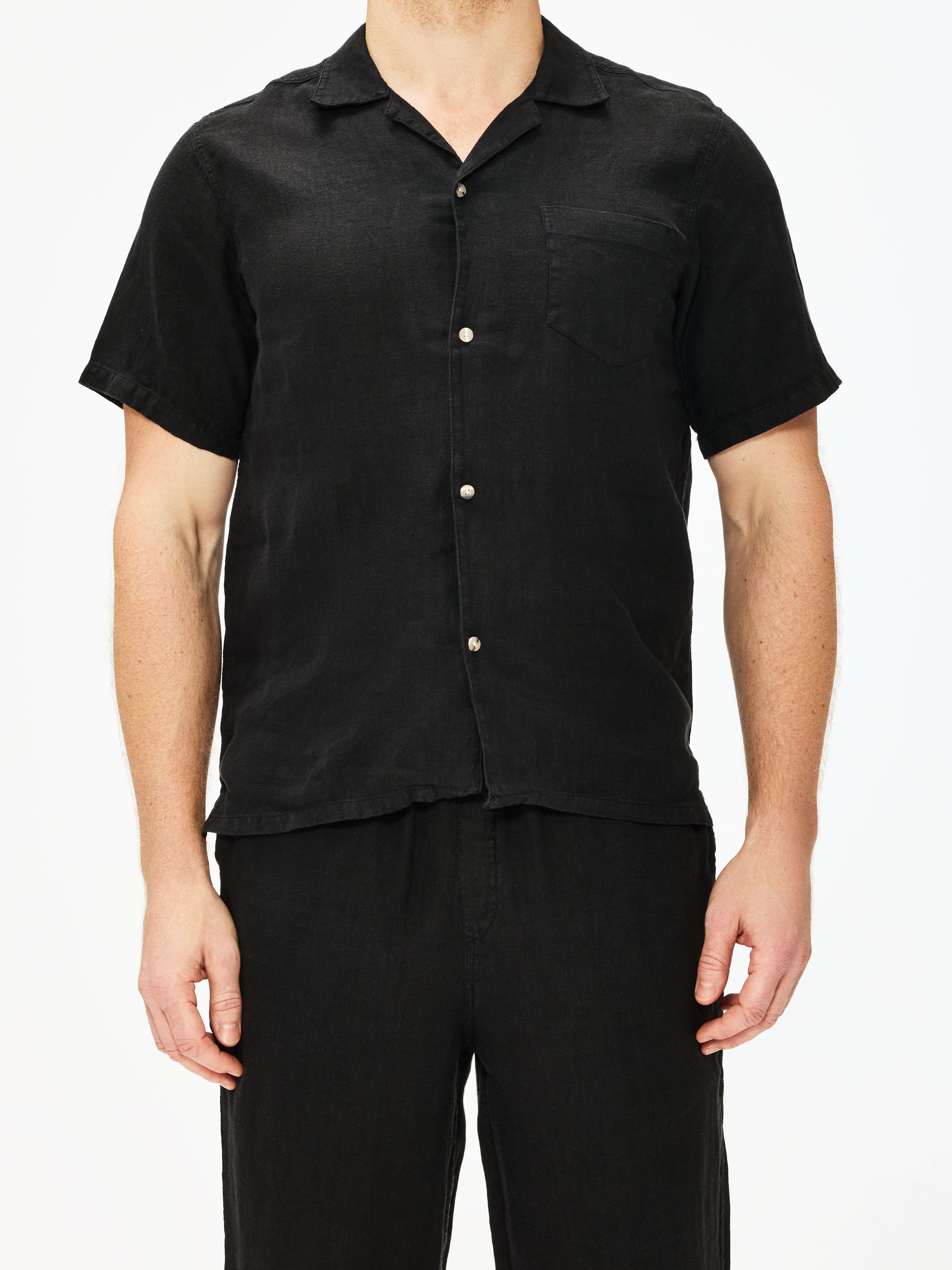 Bather Linen Camp Shirt