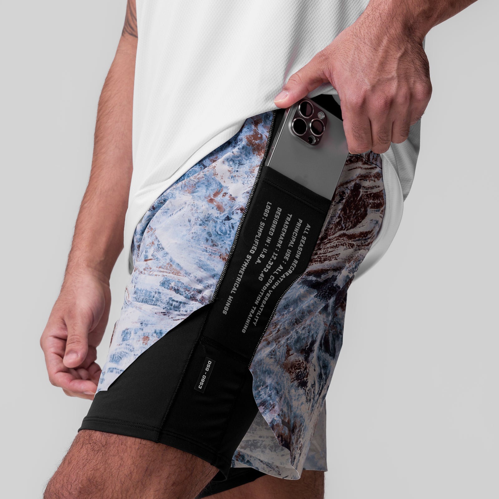 ASRV Aerotex Hybrid Short 5"- Lined