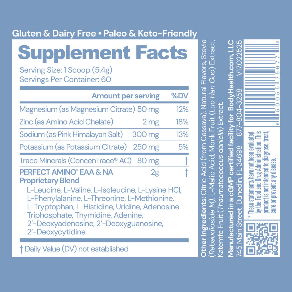 Perfect Amino Electrolytes