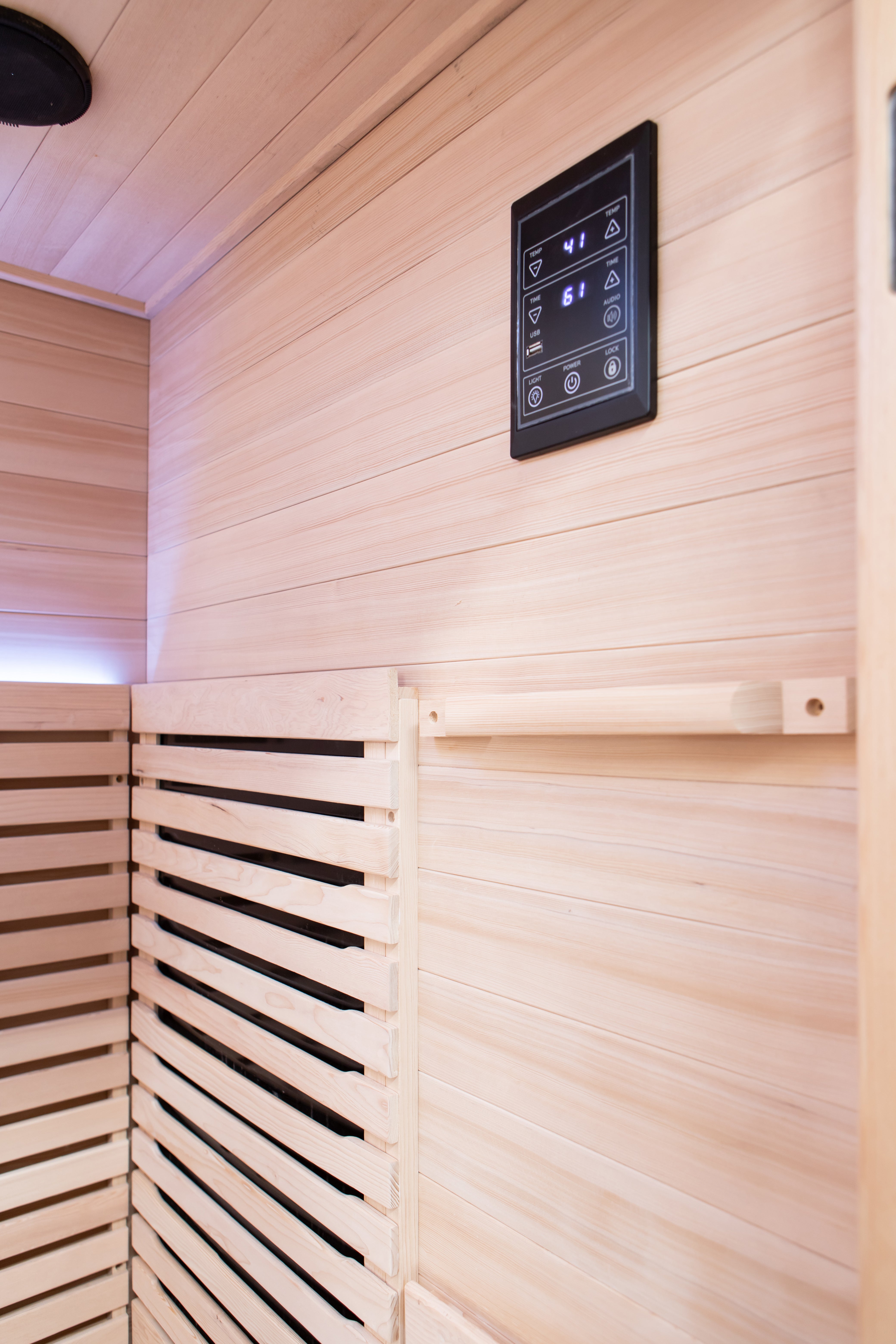 Everest 2-Person Full Spectrum Infrared Sauna with Full-Body Medical-Grade Red Light Therapy & Smart WiFi App Control