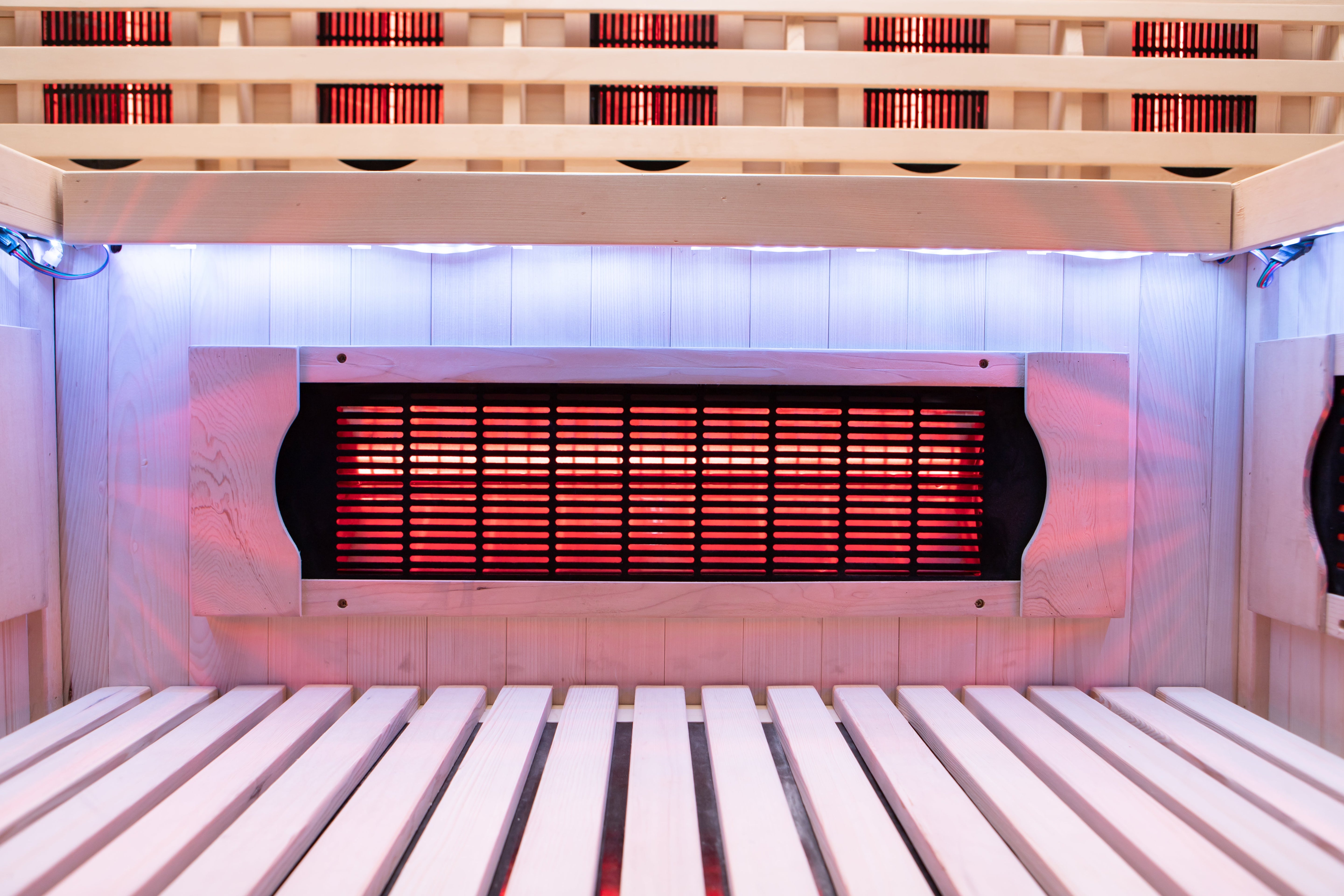 El Capitan 4-Person Outdoor Full Spectrum Infrared Sauna with Full-Body Medical-Grade Red Light Therapy and Smart WiFi App Control