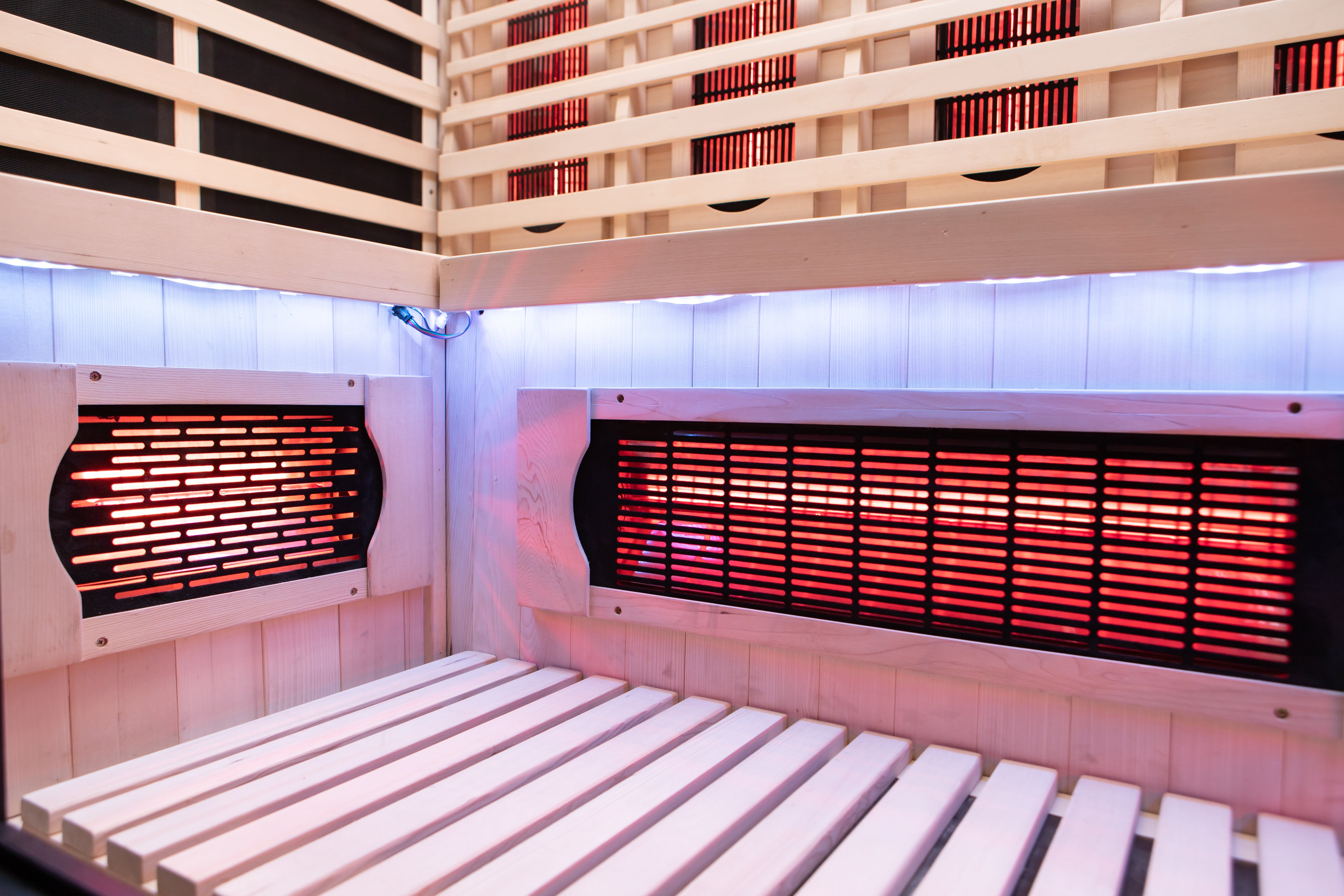 El Capitan 4-Person Outdoor Full Spectrum Infrared Sauna with Full-Body Medical-Grade Red Light Therapy and Smart WiFi App Control