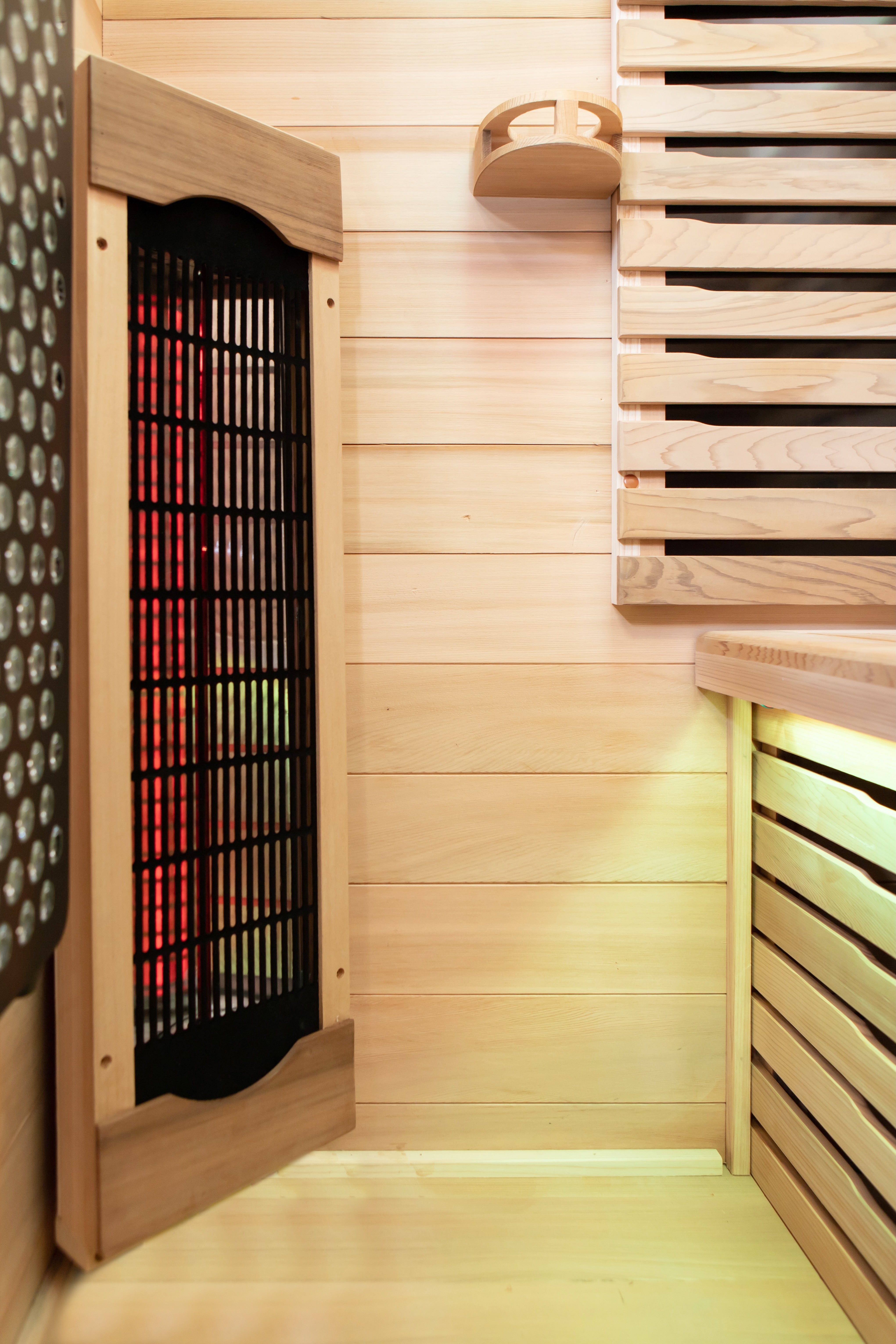 Fuji 2-Person Full Spectrum Infrared Sauna with Full-Body Medical-Grade Red Light Therapy & Smart WiFi App Control