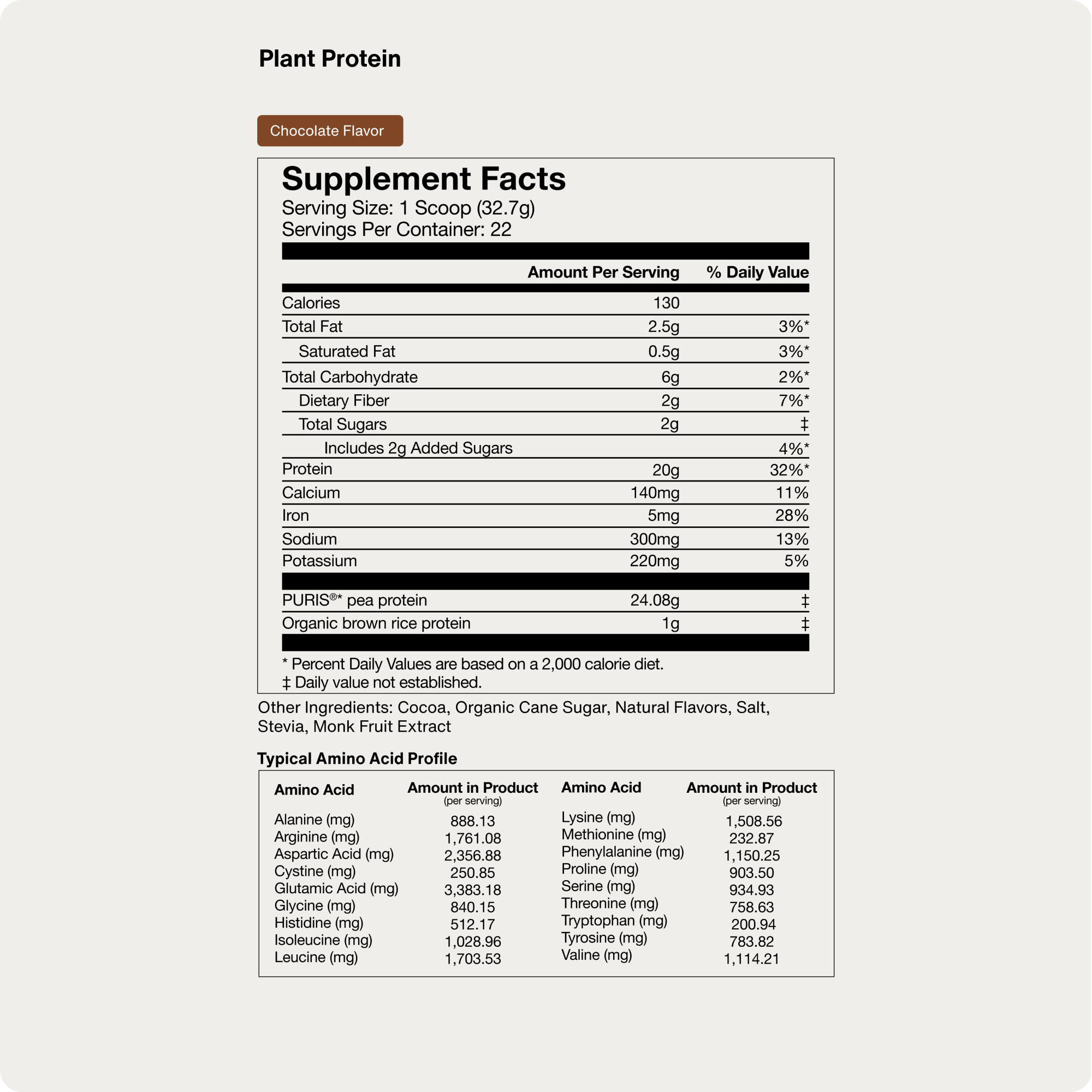 Momentous 100% Plant Protein Powder