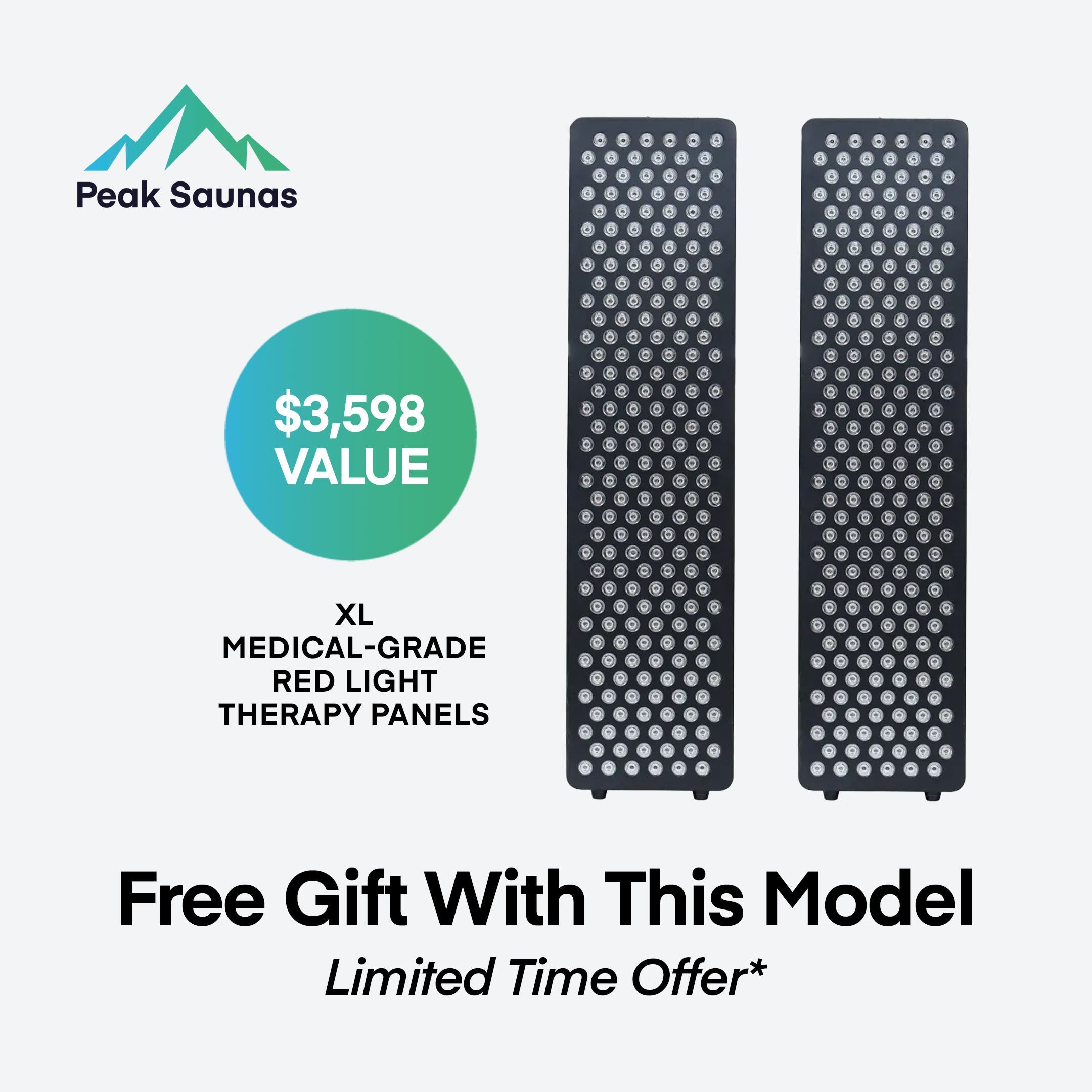 Matterhorn 3-Person Full Spectrum Infrared Sauna with Full-Body Medical-Grade Red Light Therapy & Smart WiFi App Control