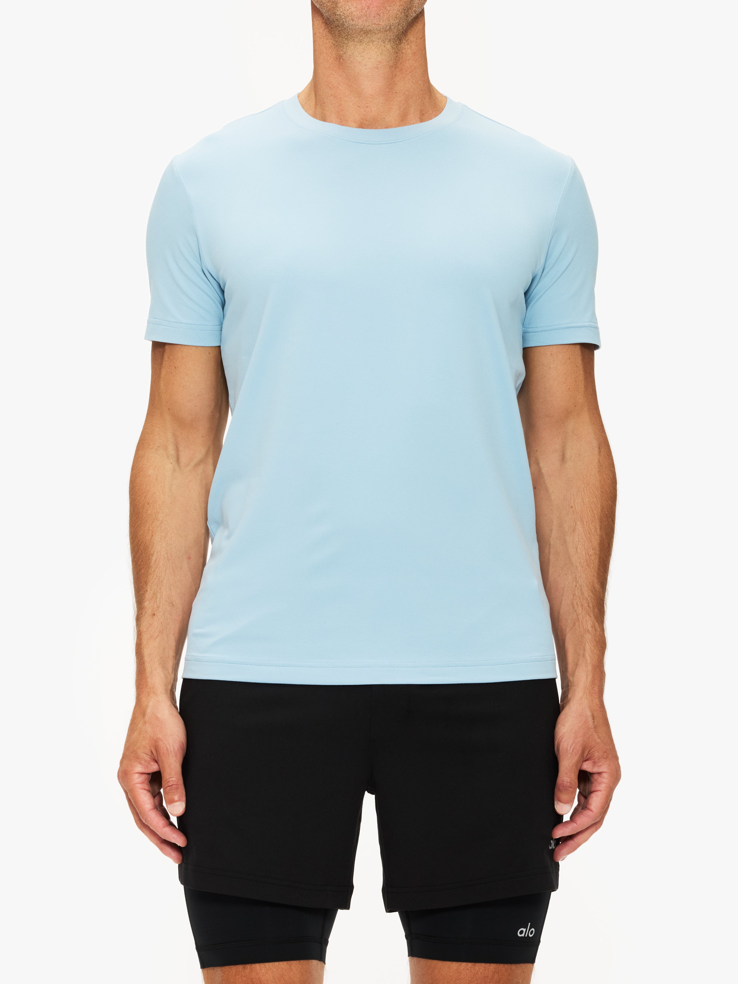 Alo Yoga Conquer Reform Crewneck Short Sleeve