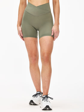 Adanola Ultimate Wrap Over Crop Shorts