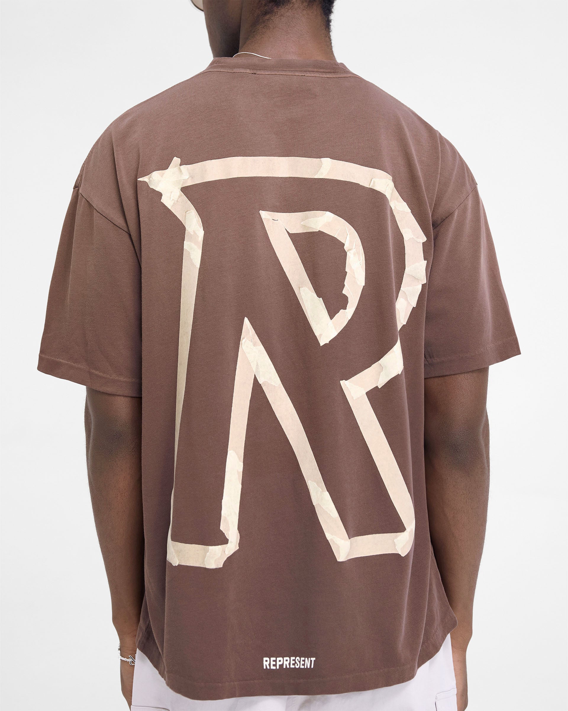 Represent Masking Tape Initial T-Shirt