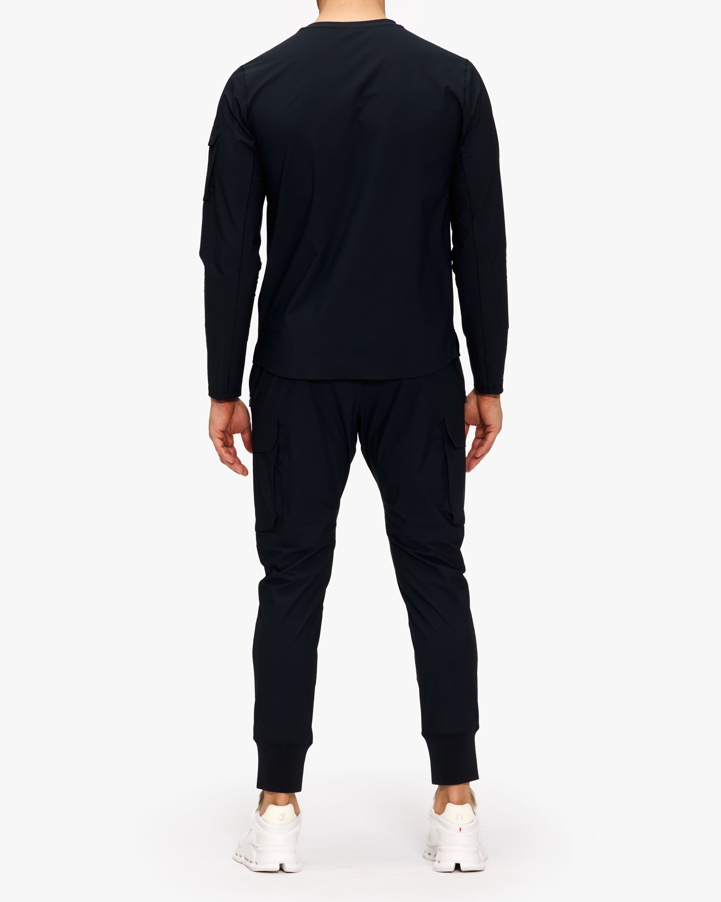 Equinox Tech Cargo Long Sleeve Crew Neck