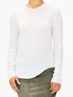 All Three Stella Long Sleeve in Tissue Cotton