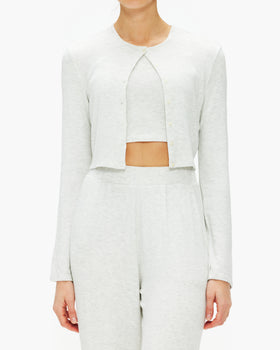 Leset Lauren Crop Cardigan