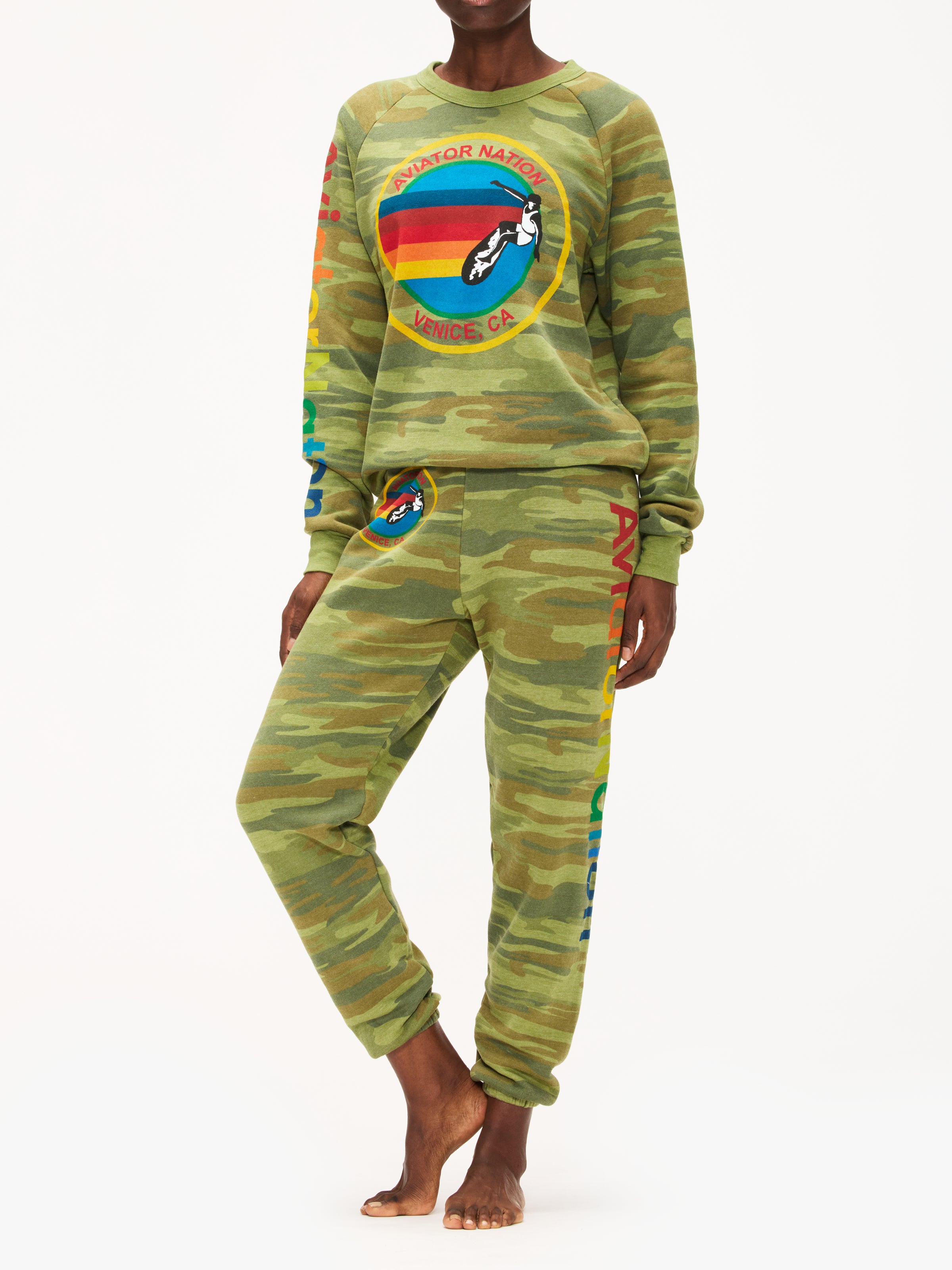 Aviator Nation Aviator Nation Crew Unisex Sweatshirt