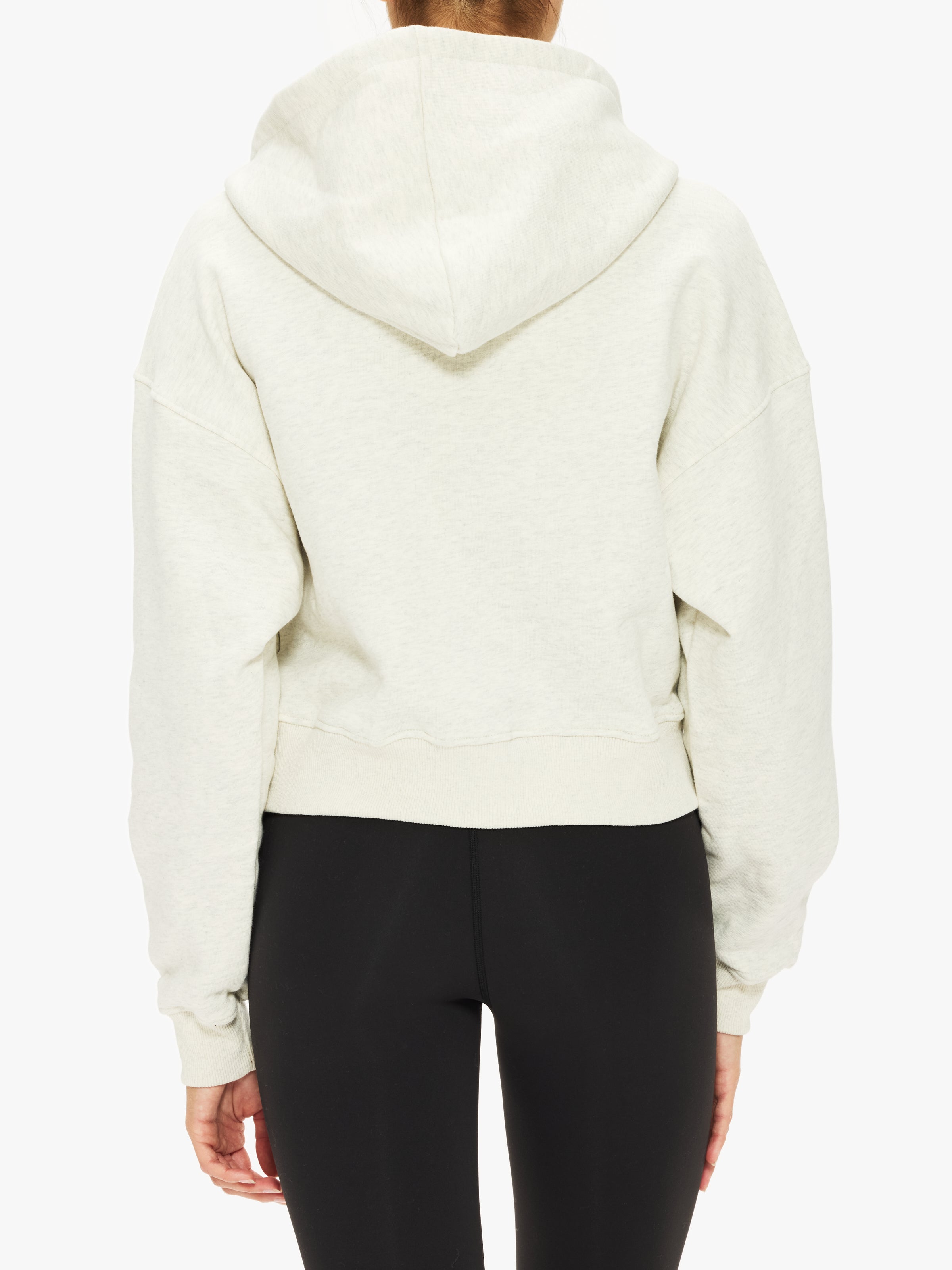 Equinox Crop Zip Est. Hoodie