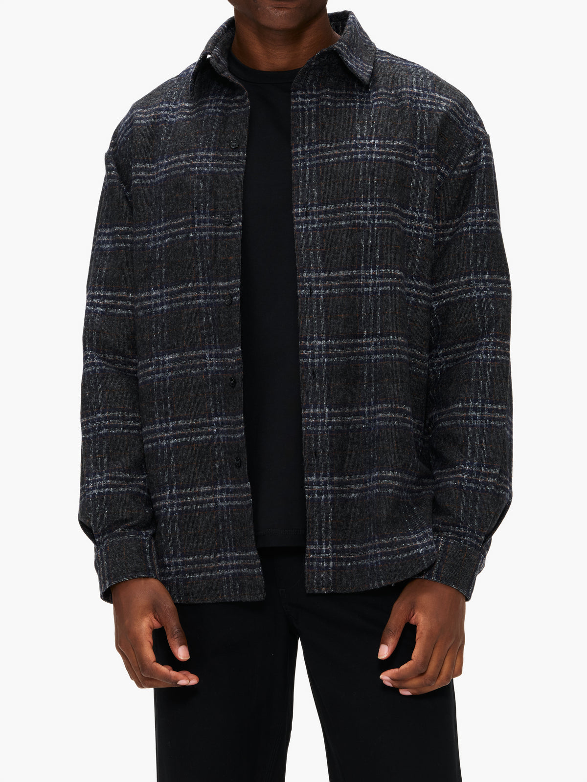 Krost Eco Long Plaid Shirt