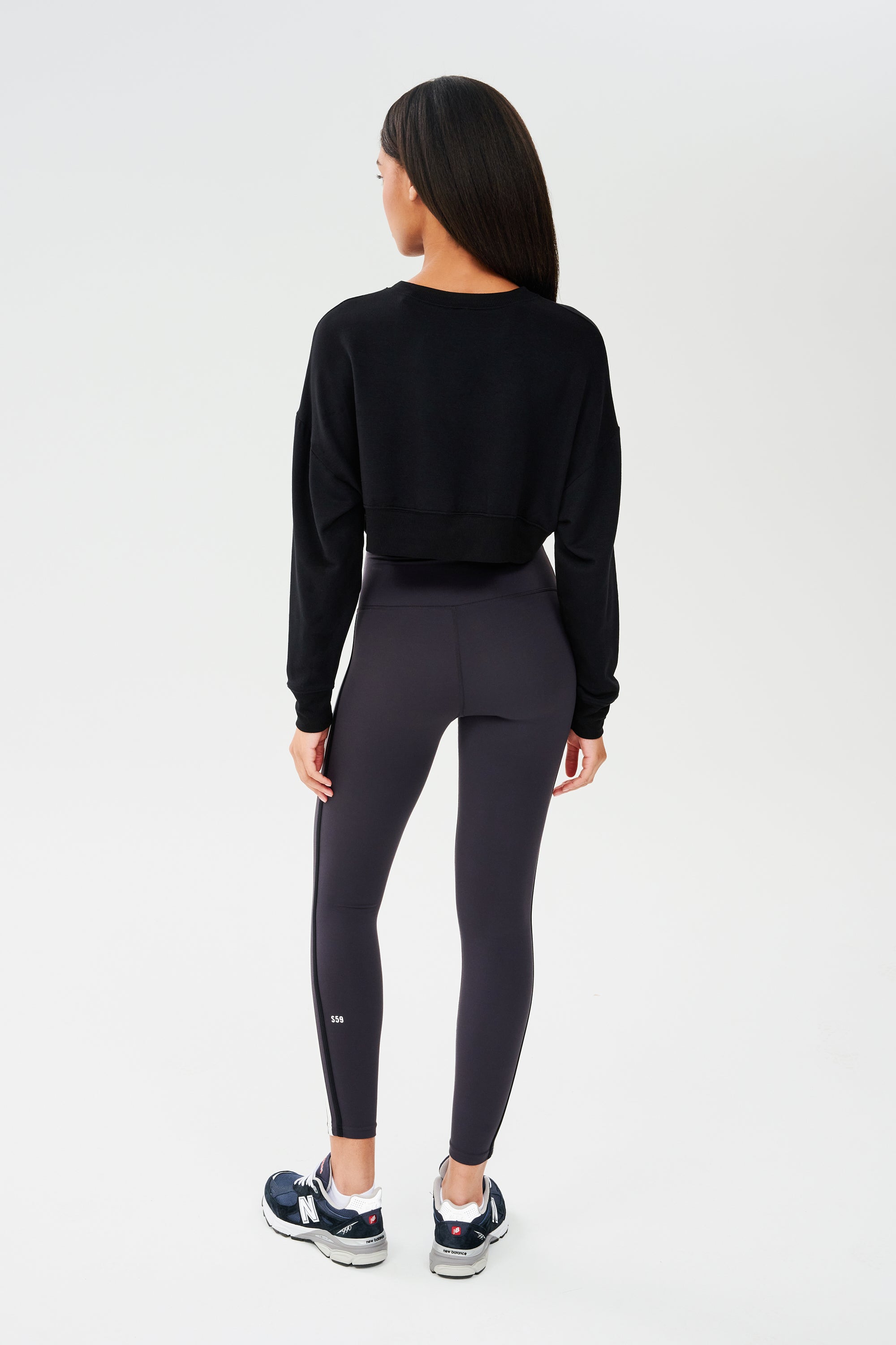 Splits59 Noah Fleece Crop Sweatshirt