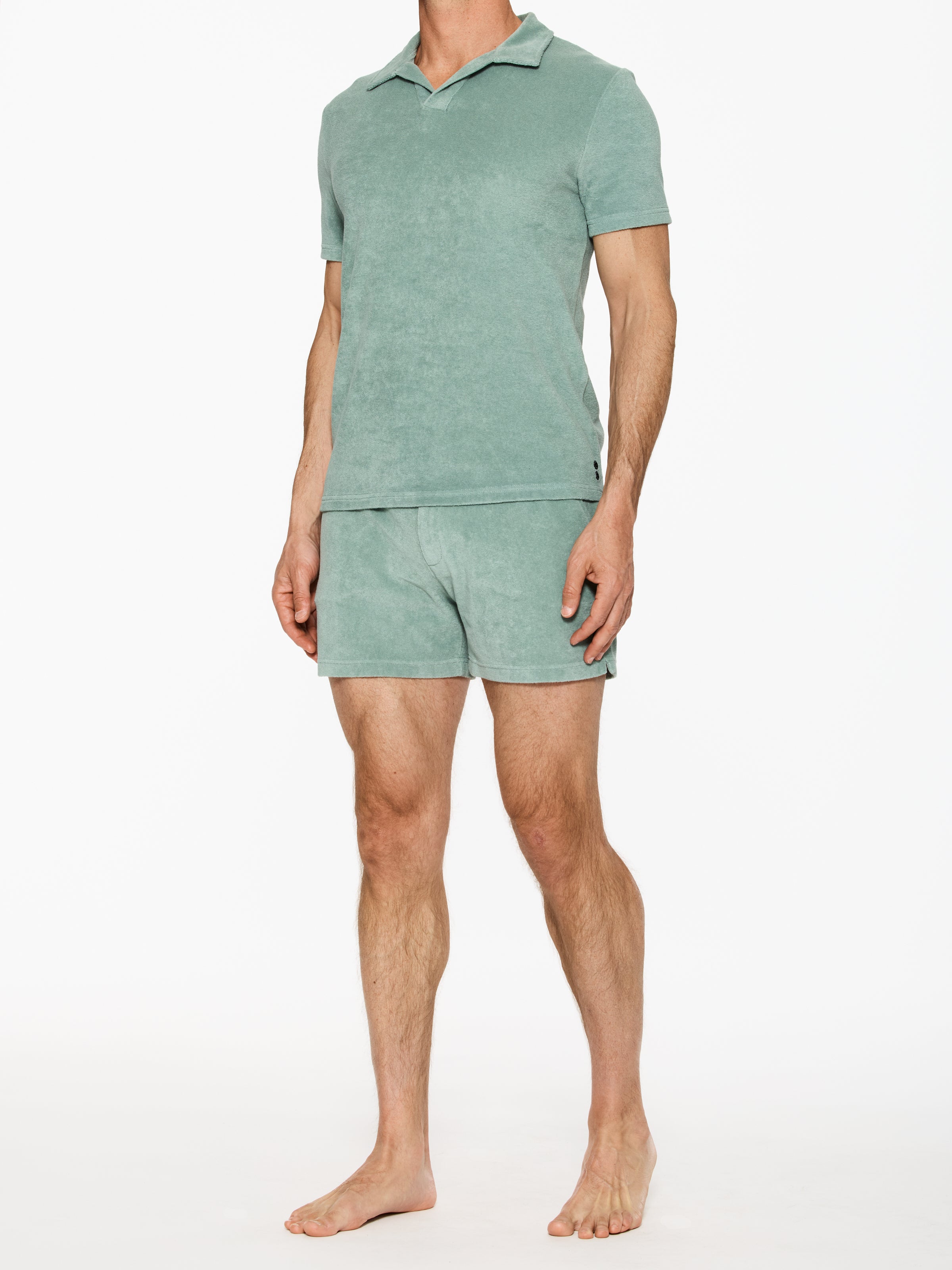 Ron Dorff Cotton Terry Tennis Shorts