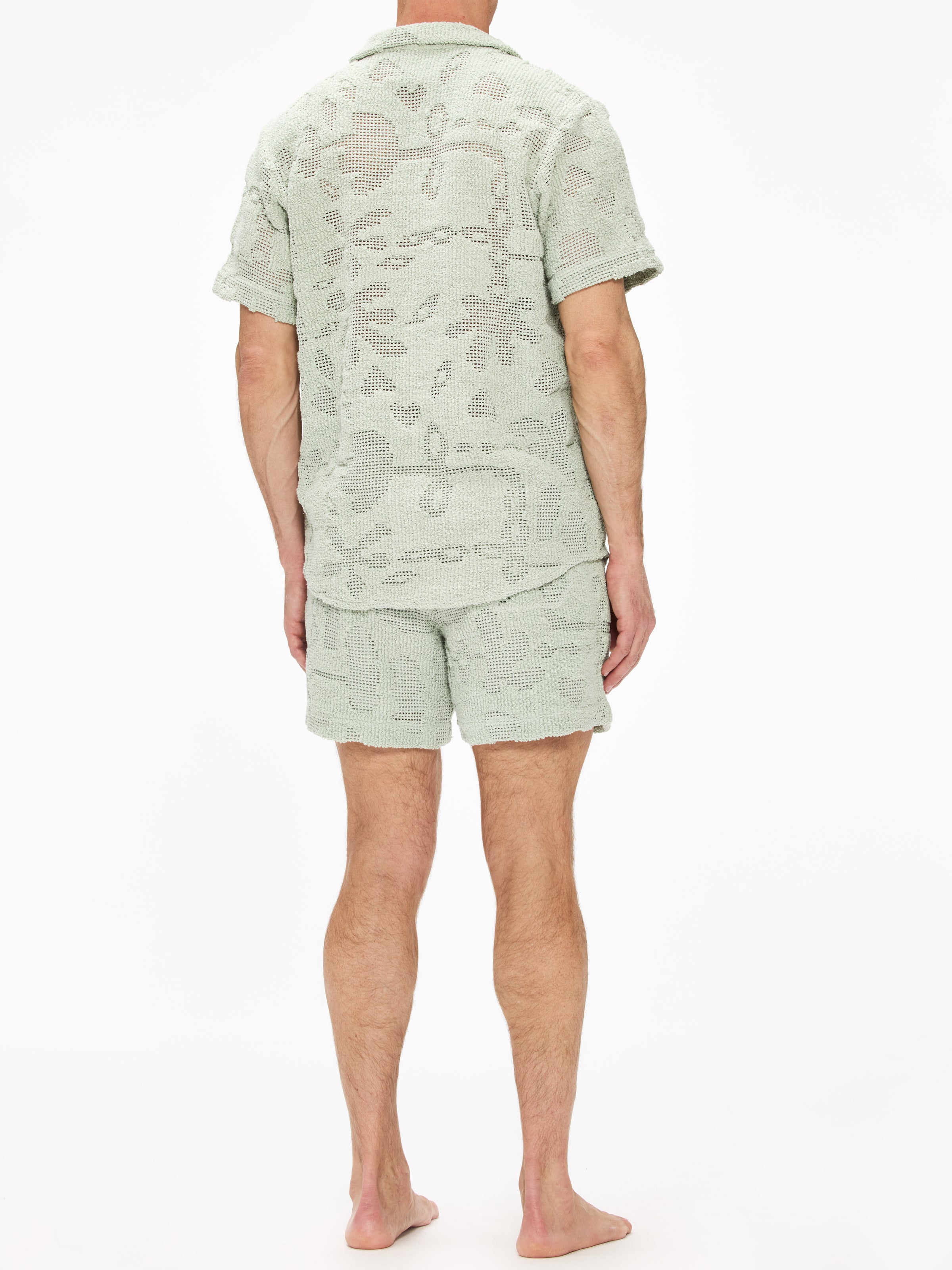 Oas Cuba Crochet Shirt