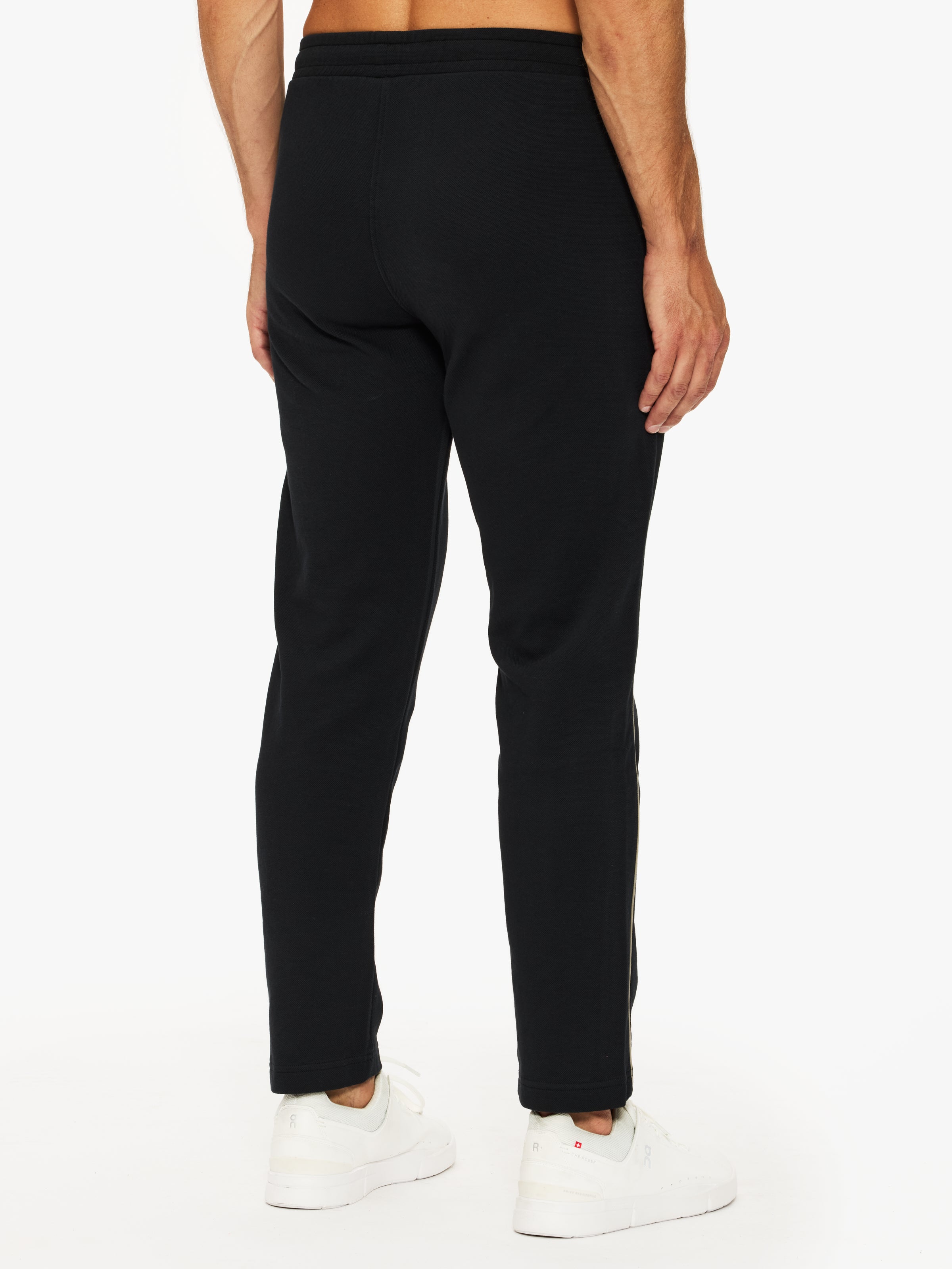 Ron Dorff Cotton Pique Pants Piping