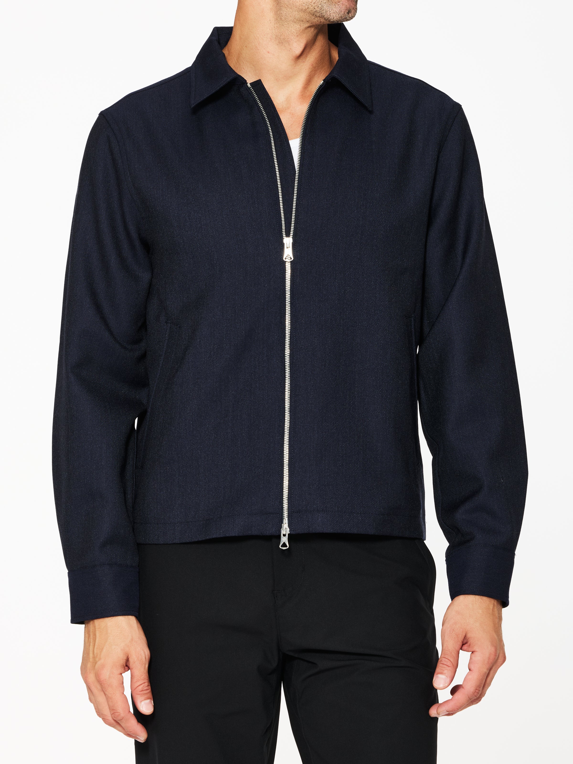 Reigning Champ Wool Twill Venue Overshirt