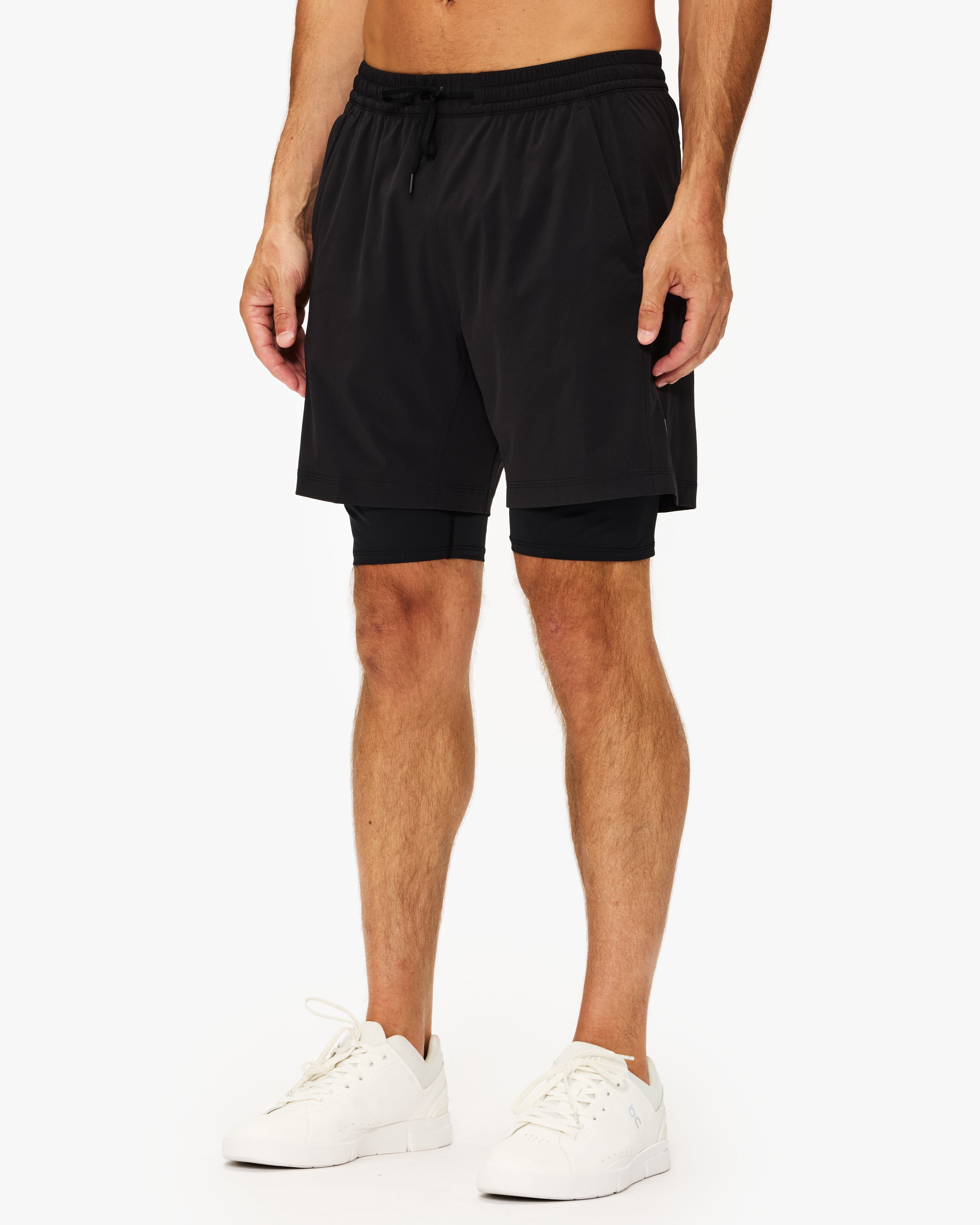 Reigning Champ 4-Way Stretch Combo Training Short 7" - Lined