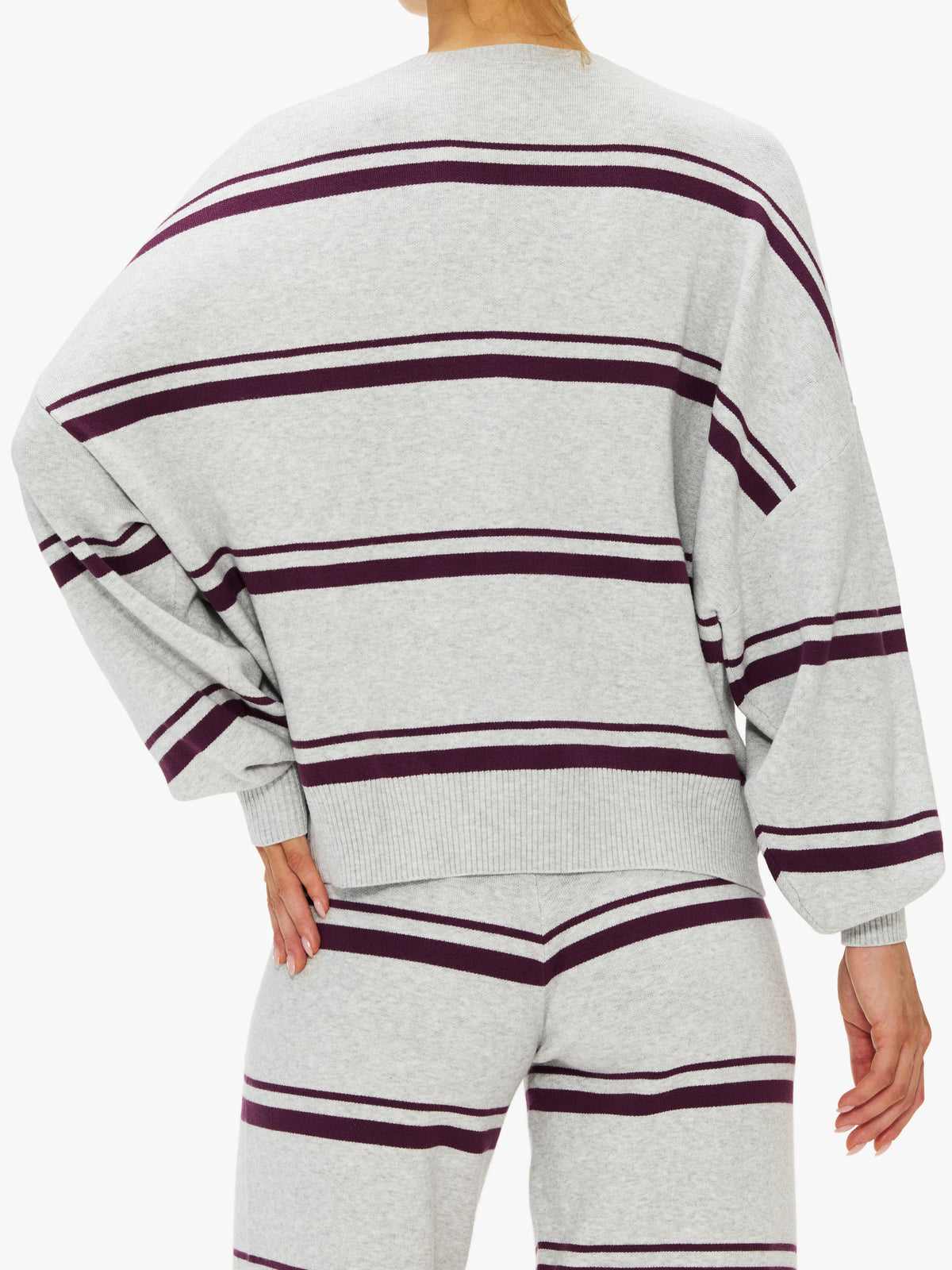 Lune Olly Striped Crew Sweater