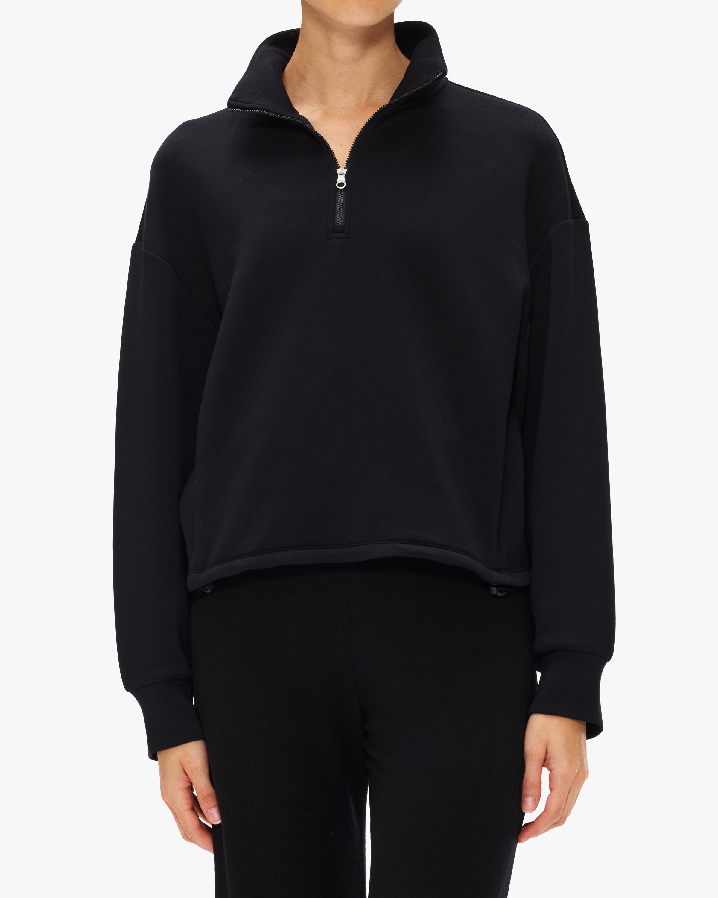 Varley Sian Cropped Half Zip