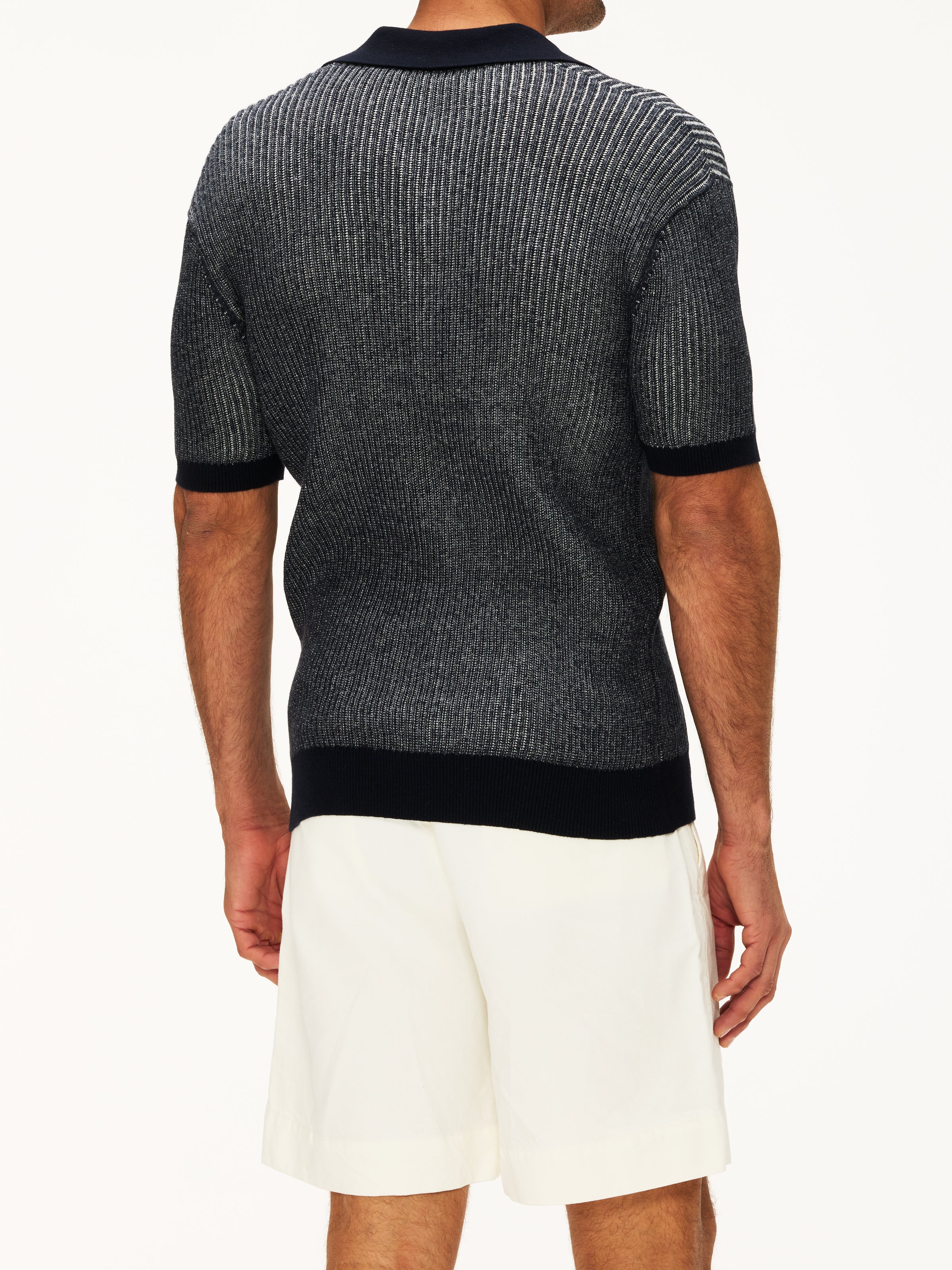 Frescobol Carioca Rino Cotton Blend Polo Short Sleeve