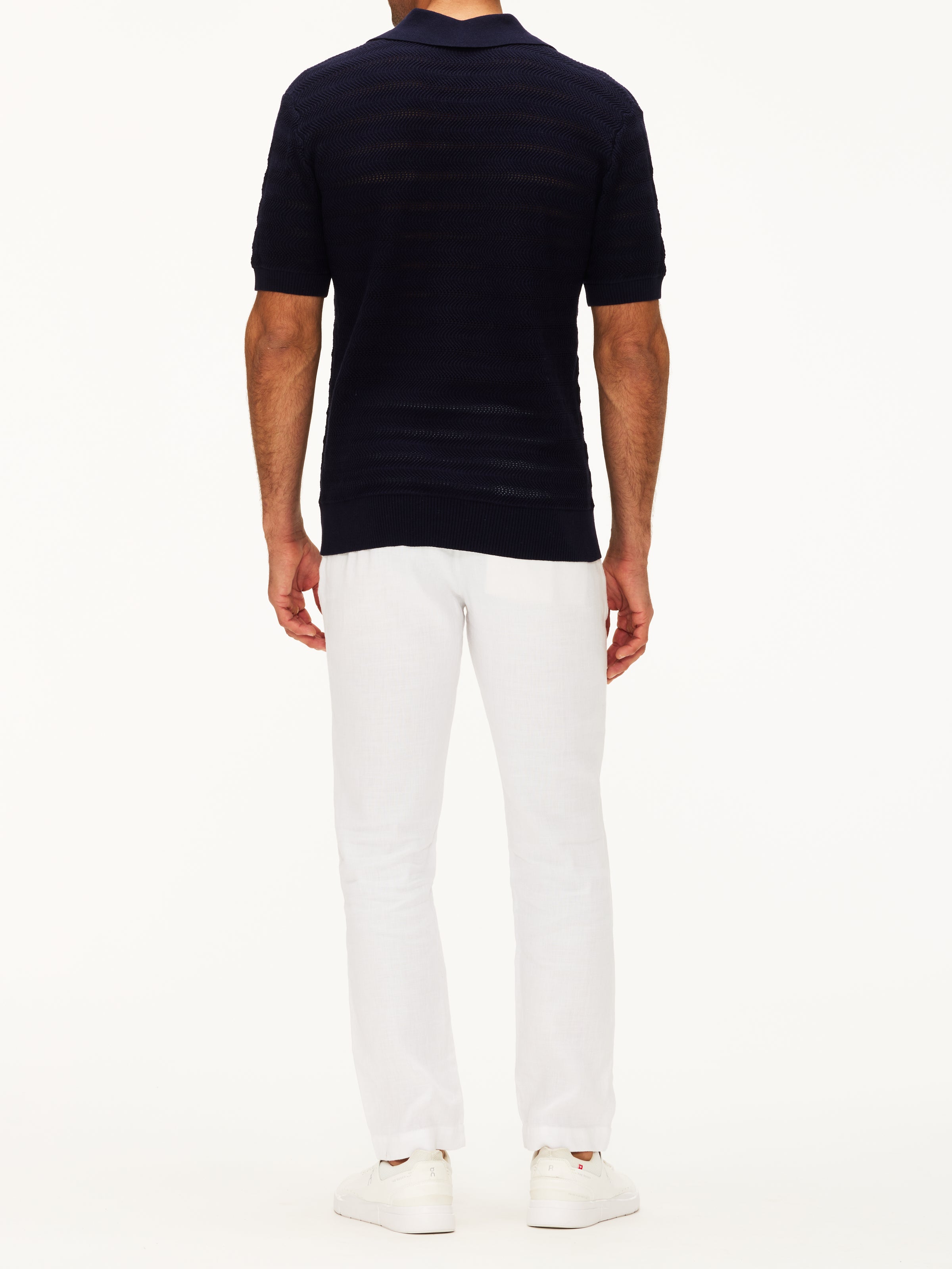 Frescobol Carioca Vidal Cotton Button-Up Polo Short Sleeve