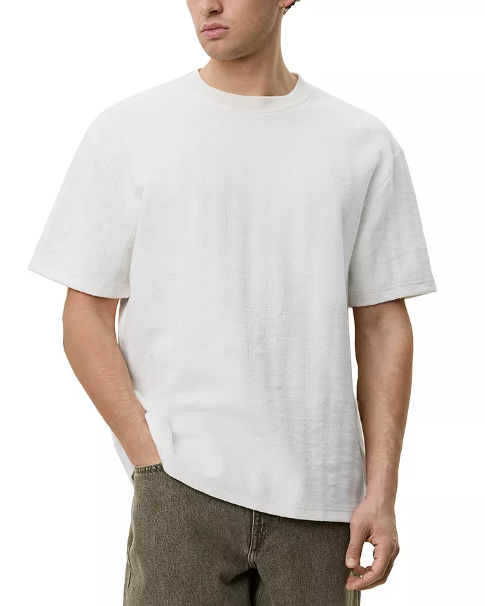 Les Deux Stripe Jacquard T-Shirt
