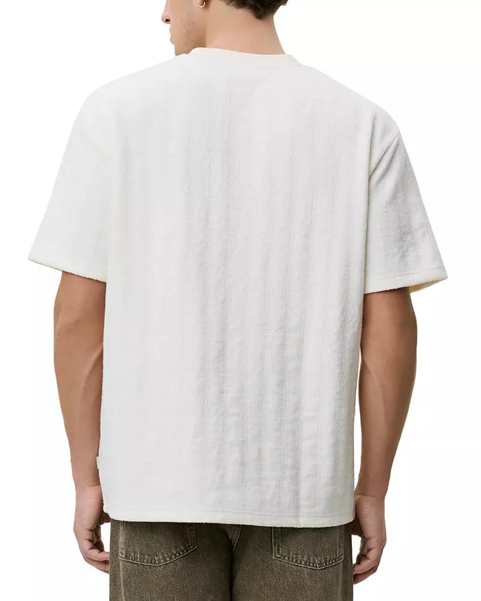 Les Deux Stripe Jacquard T-Shirt