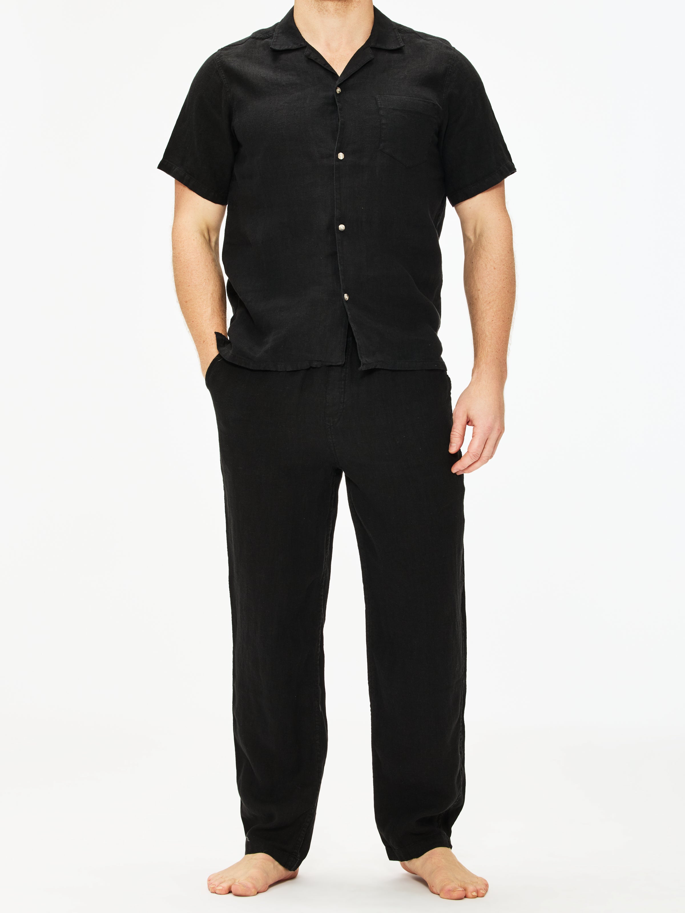 Bather Linen Camp Shirt