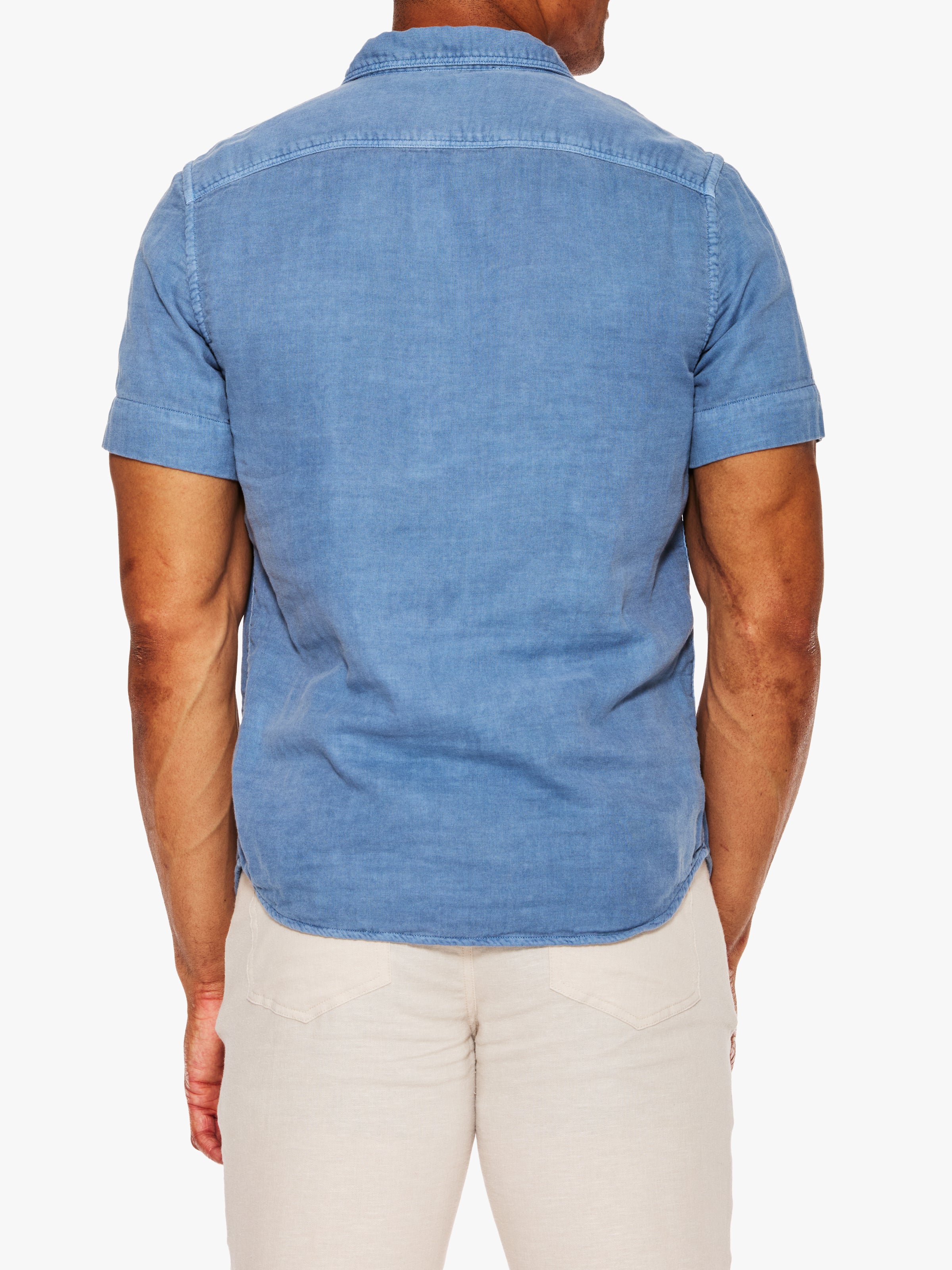 Save Khaki Short Sleeve Triple Gauze Shirt
