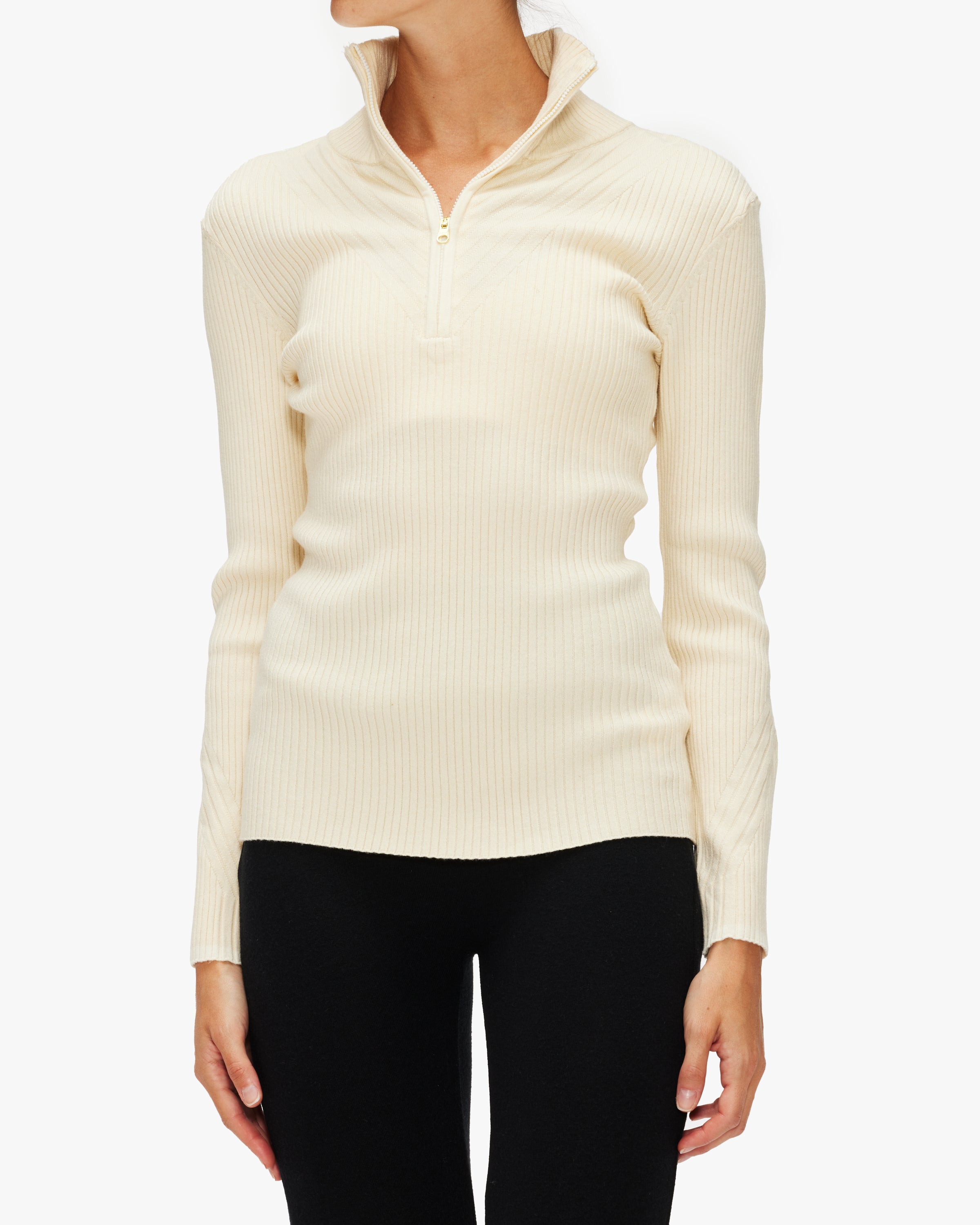 Varley Demi Half Zip Knit