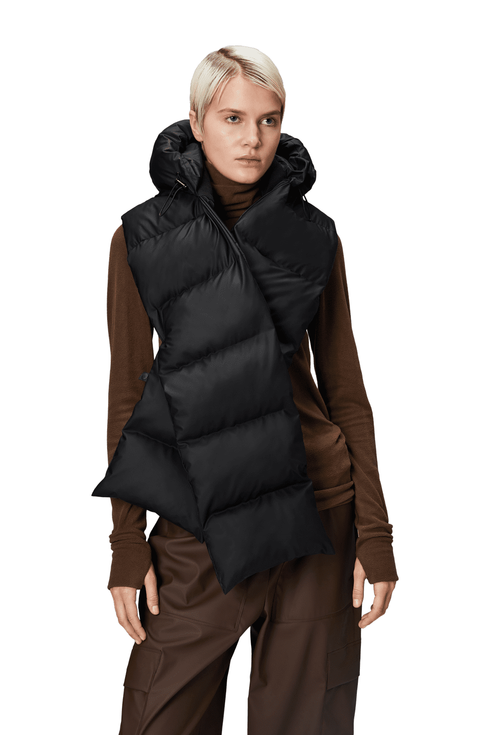 Rains Alta Vision Puffer Hood W3T3