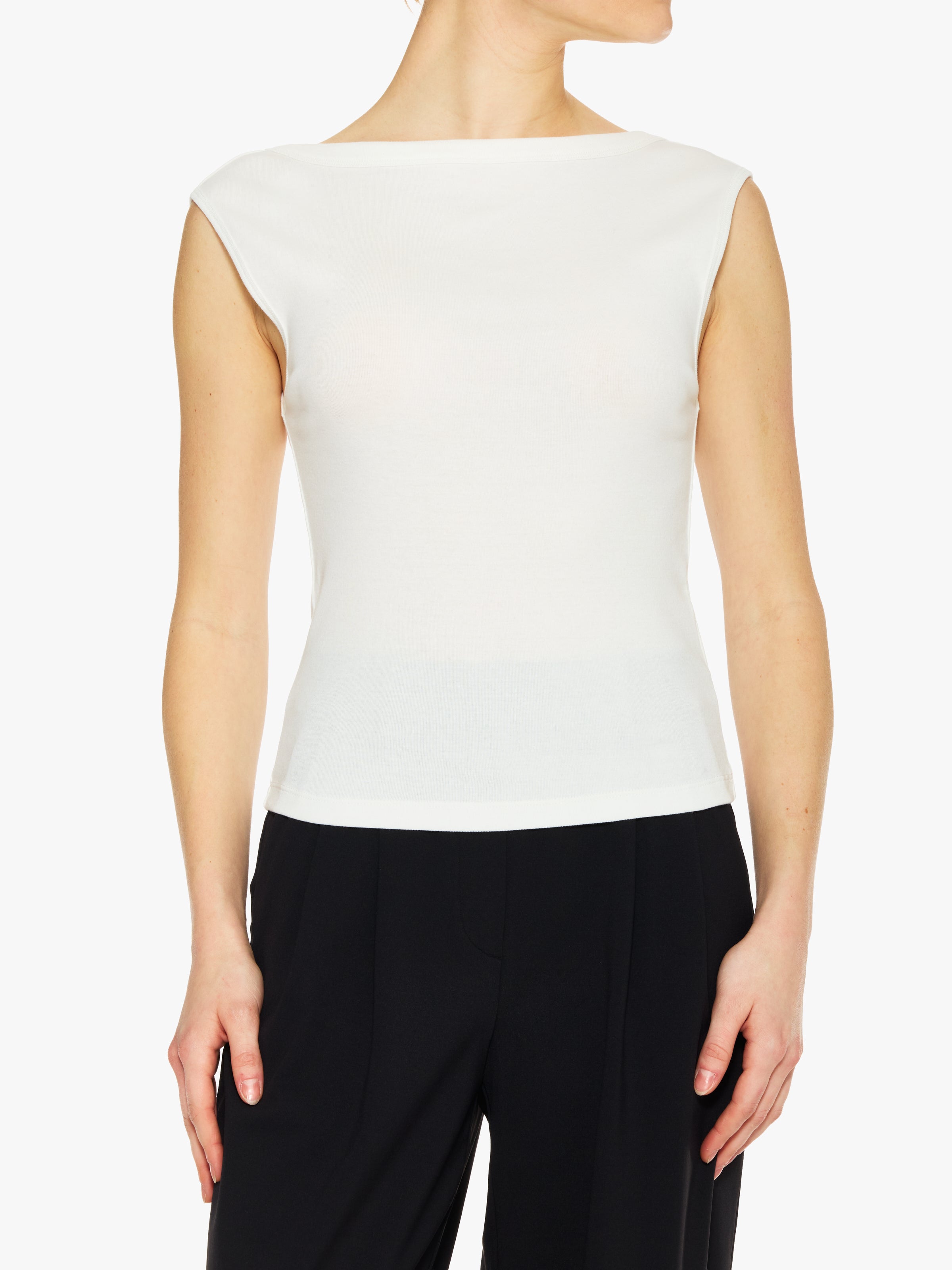 St. Agni Organic Cotton Off Shoulder Top