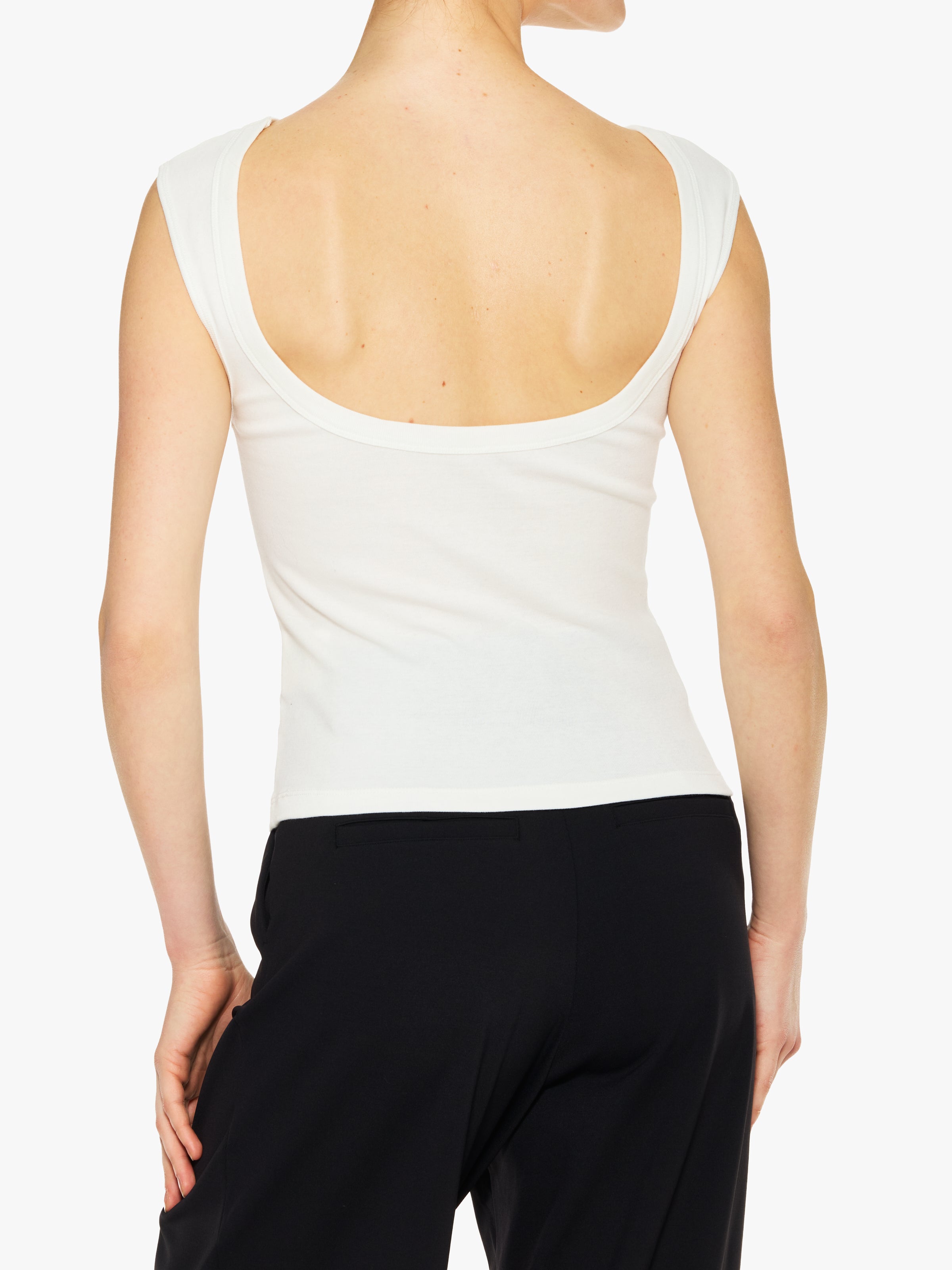 St. Agni Organic Cotton Off Shoulder Top