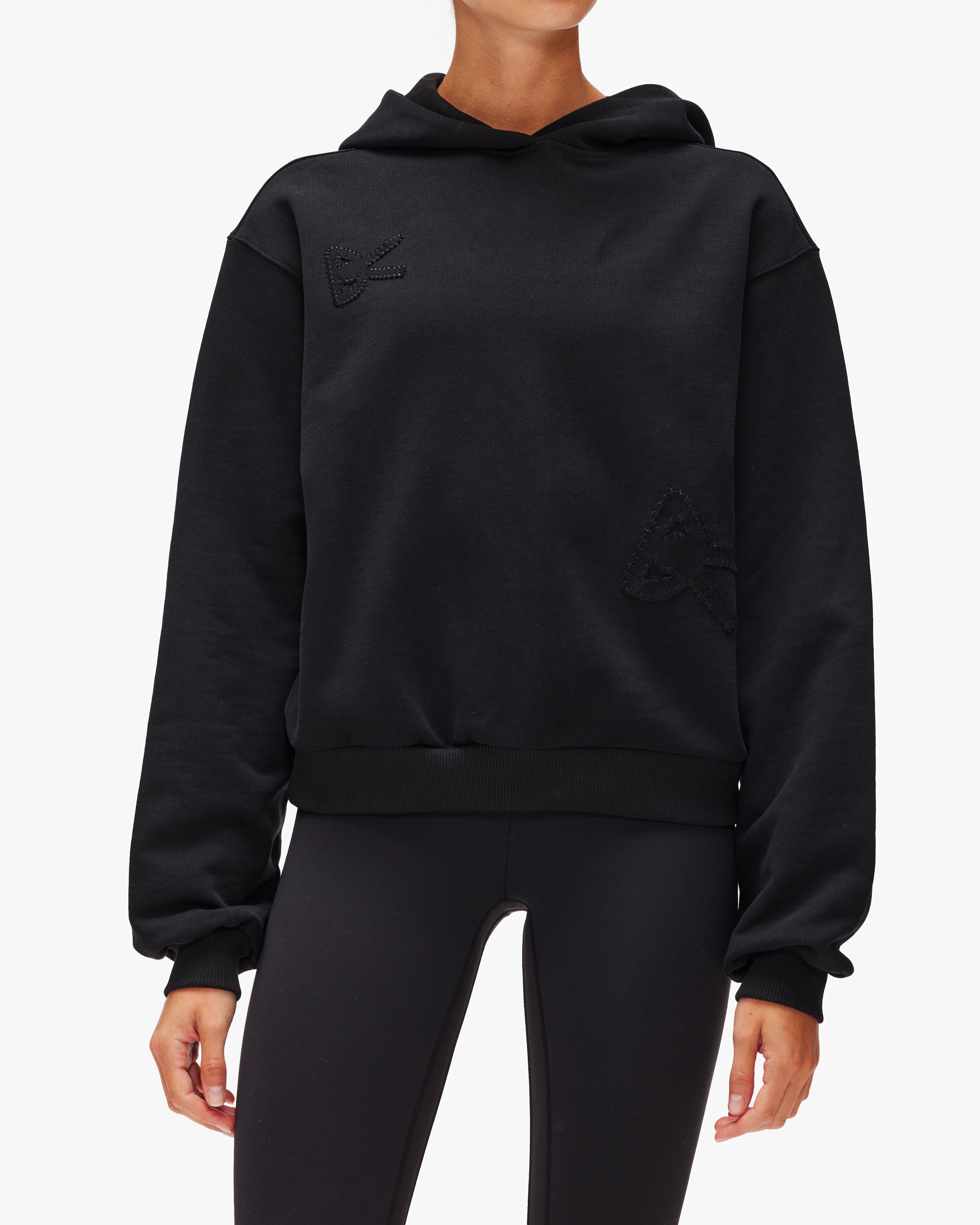 District Vision Cropped Hoodie