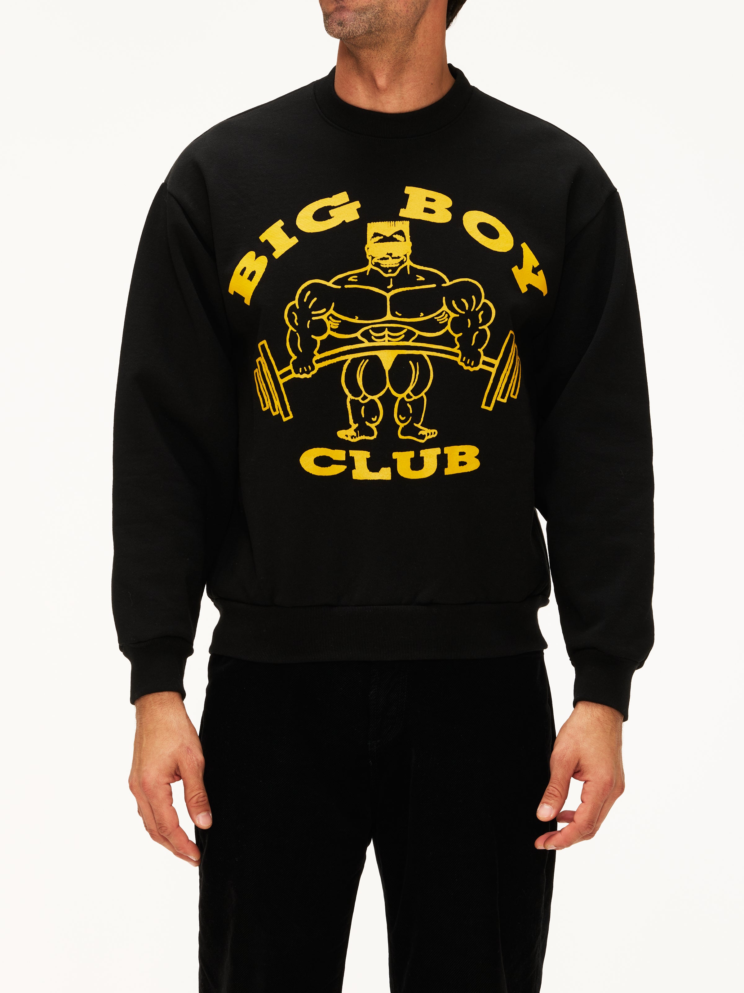 YIWO Big Boy Club Raglan Crewneck