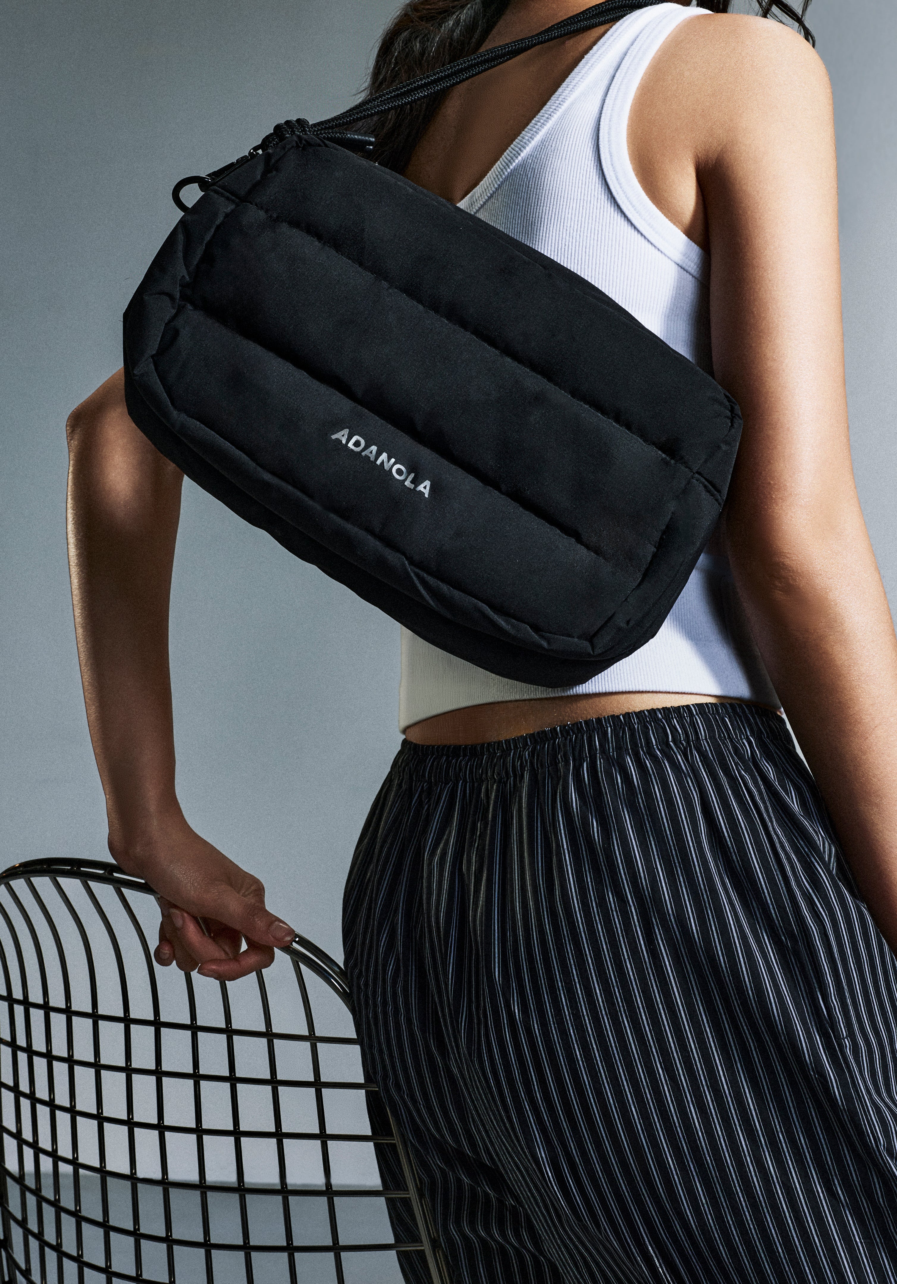 Adanola Branded Strap Tote Bag