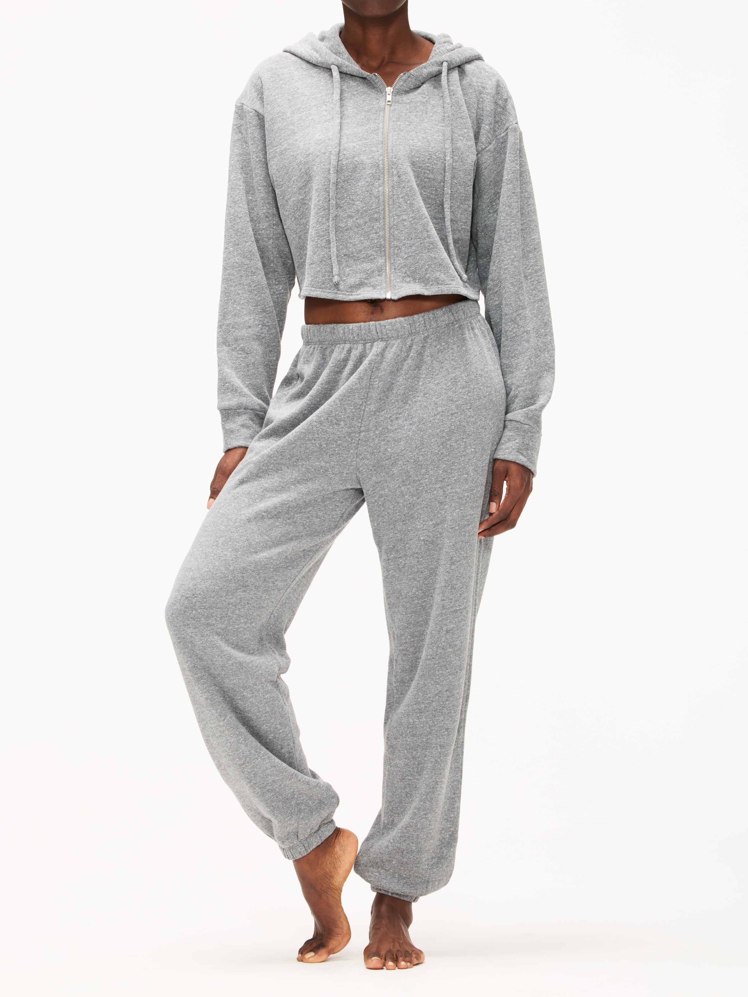 Year of Ours The Classic Zip Up Sweatshirt