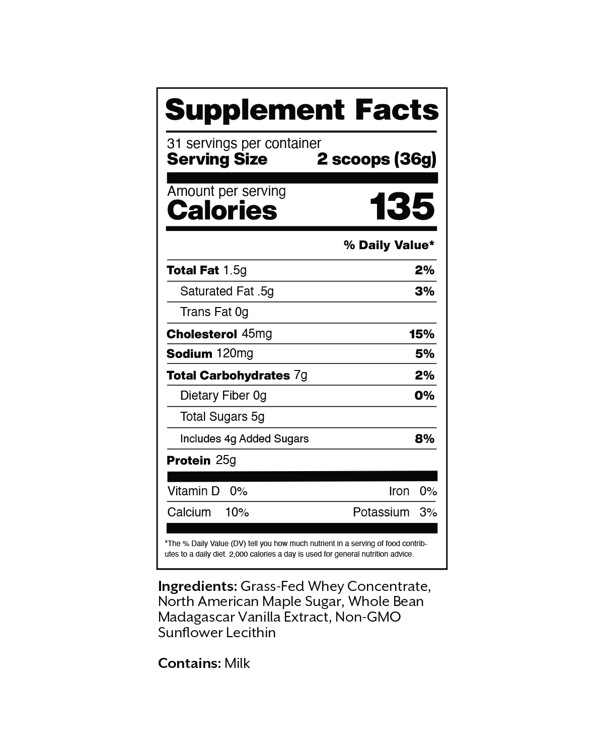 Promix Nutrition Vanilla Whey Protein Powder