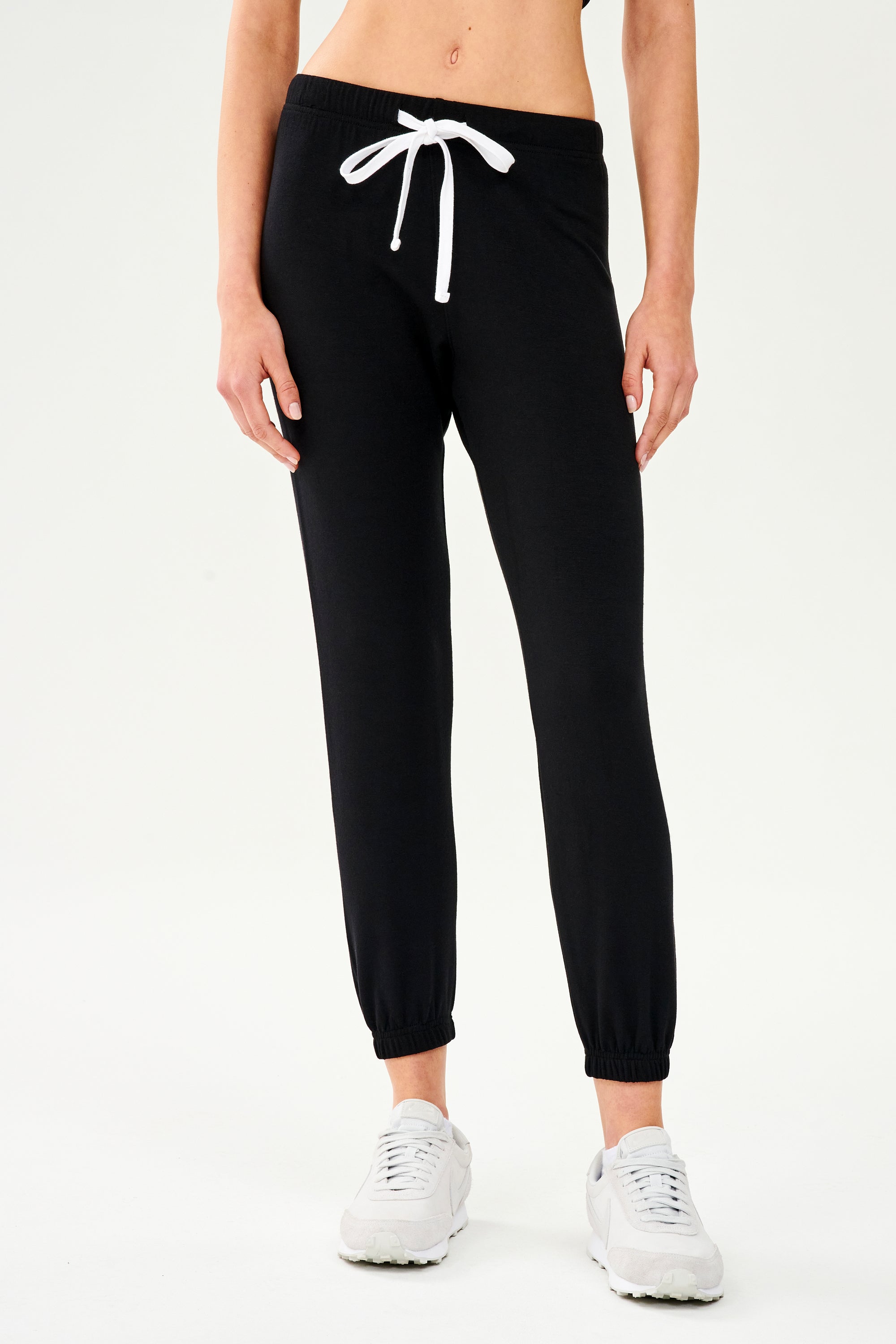 Sonja Fleece Sweatpant - Black