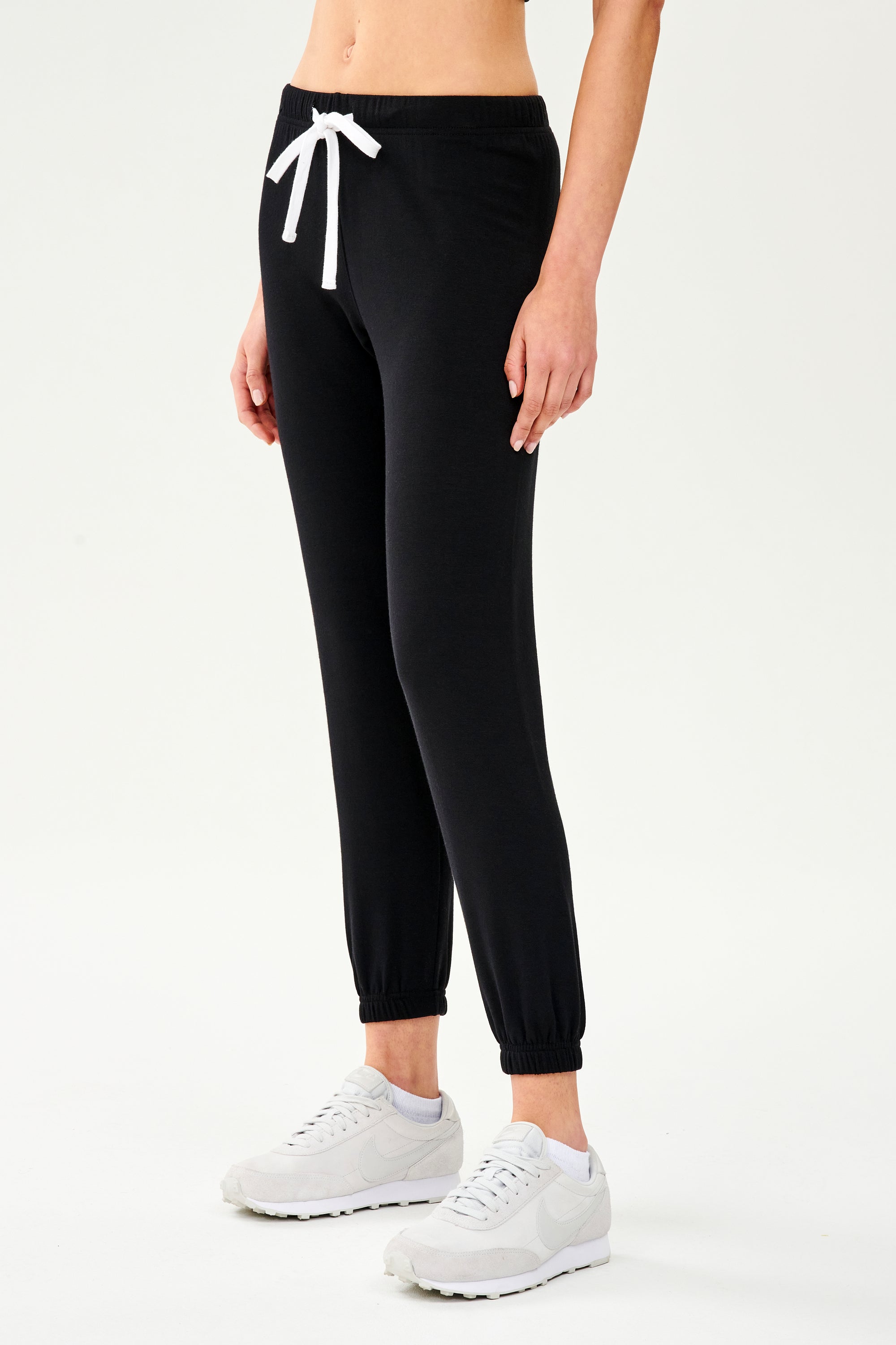 Sonja Fleece Sweatpant - Black