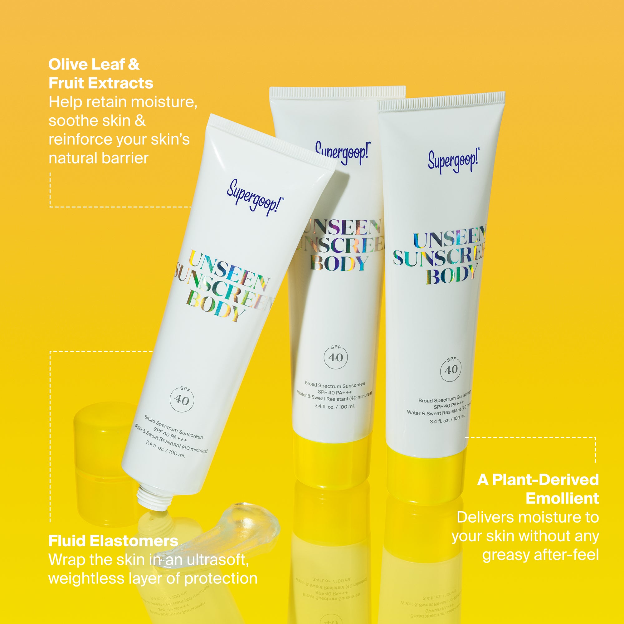 Supergoop! Unseen Sunscreen Body SPF 40