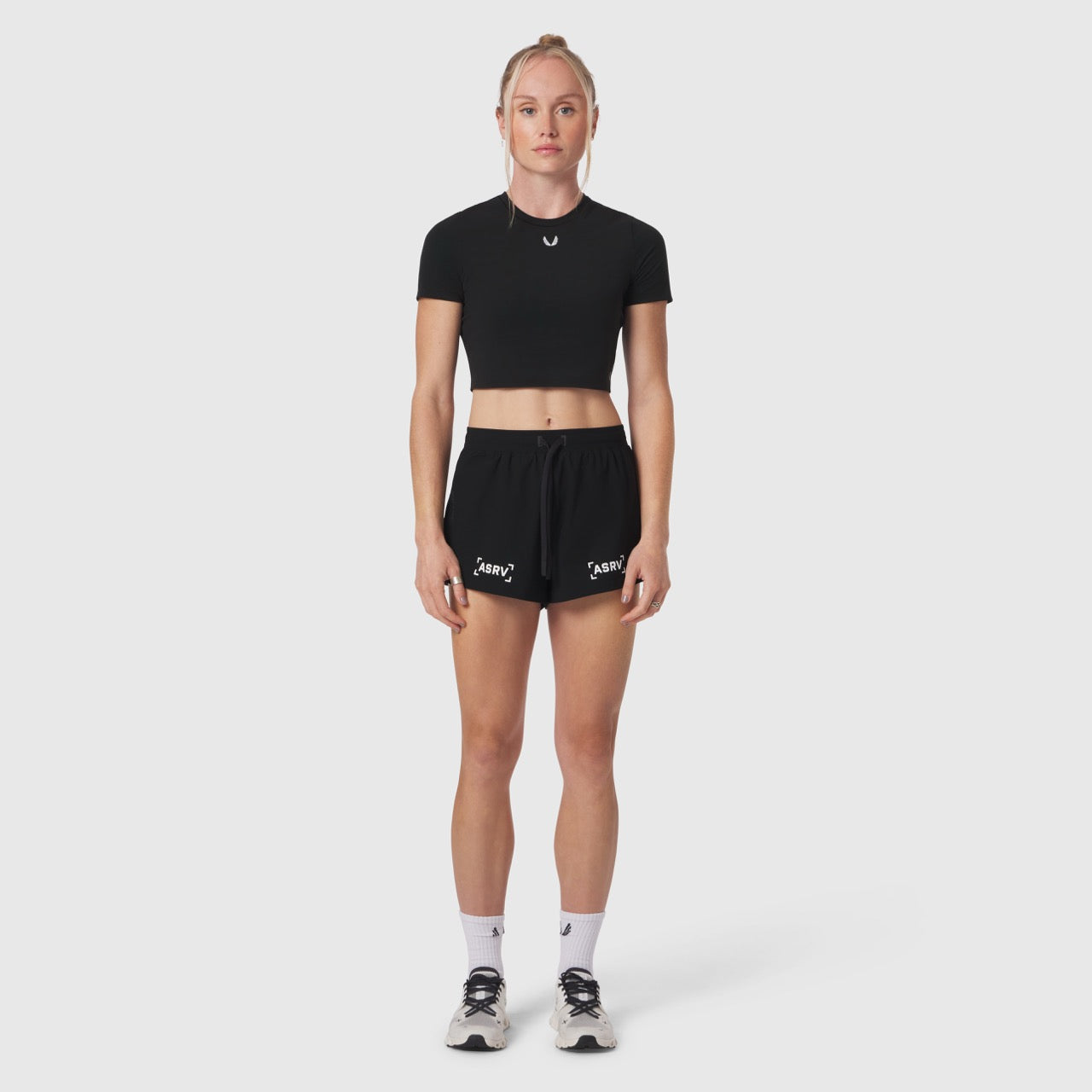 W037. Tetra-Lite® Linerless Short - Black "Bracket"