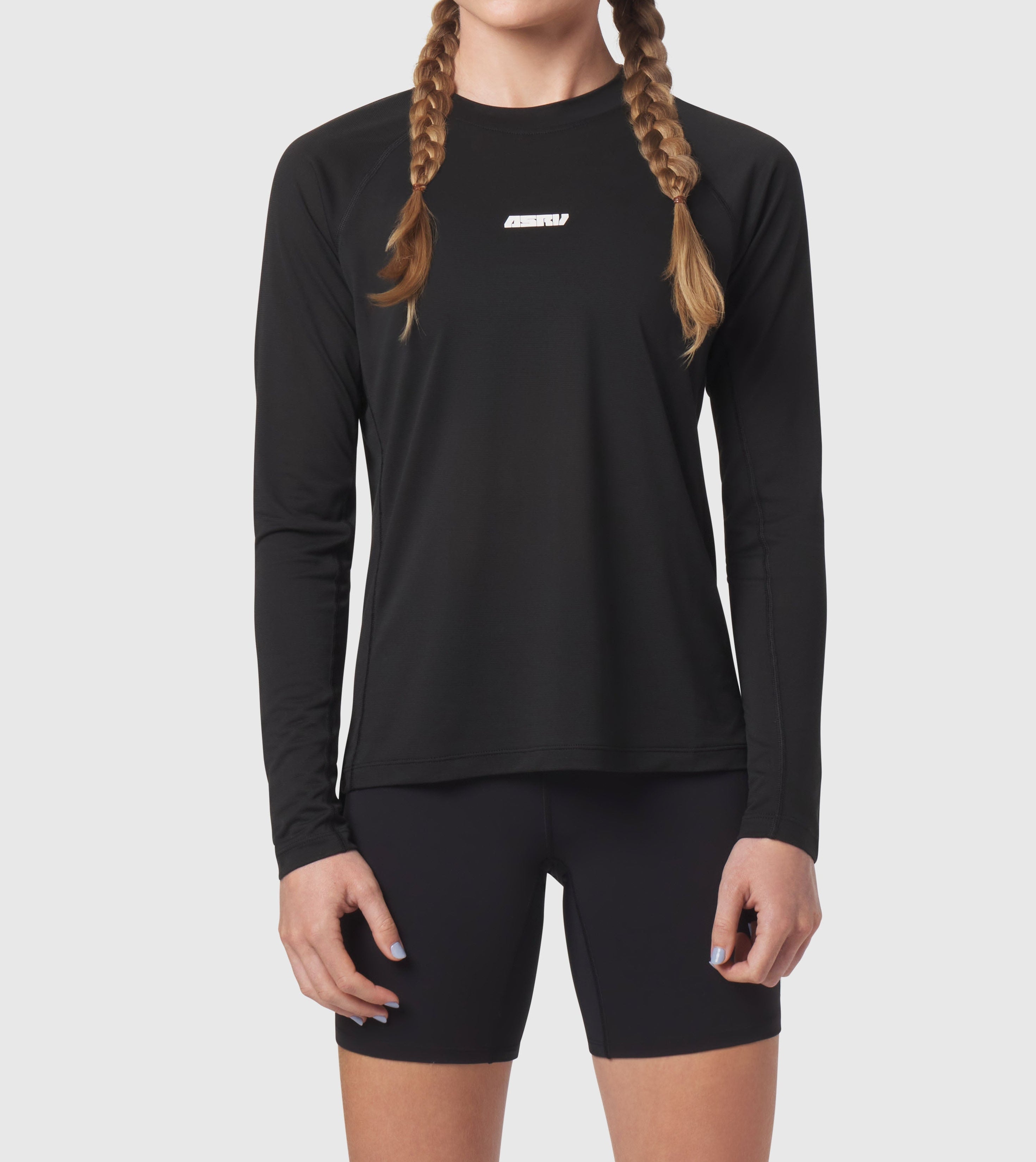 W052. Polartec® Delta  Longsleeve - Black
